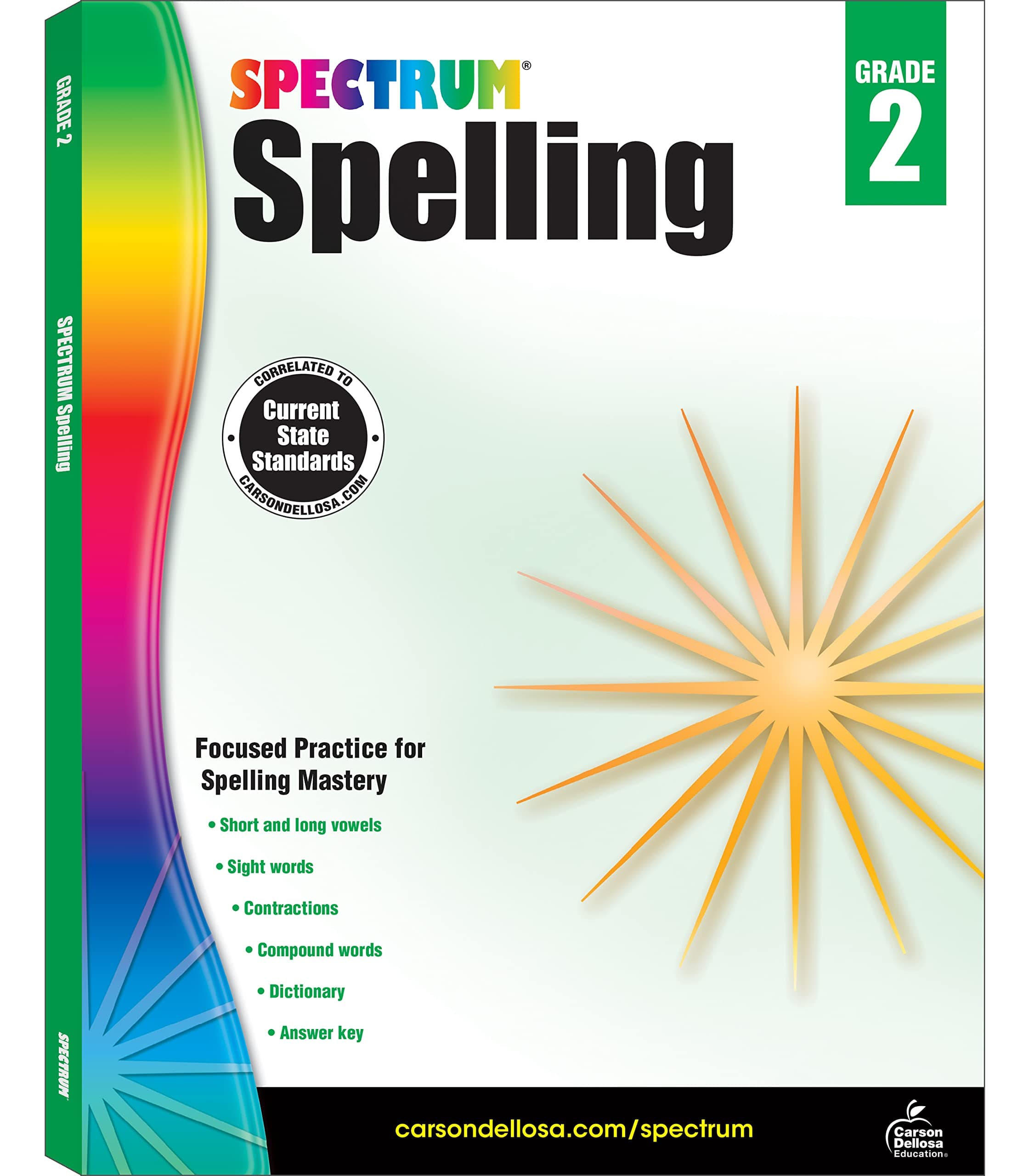 Spectrum Spelling Workbook - Grade 2
