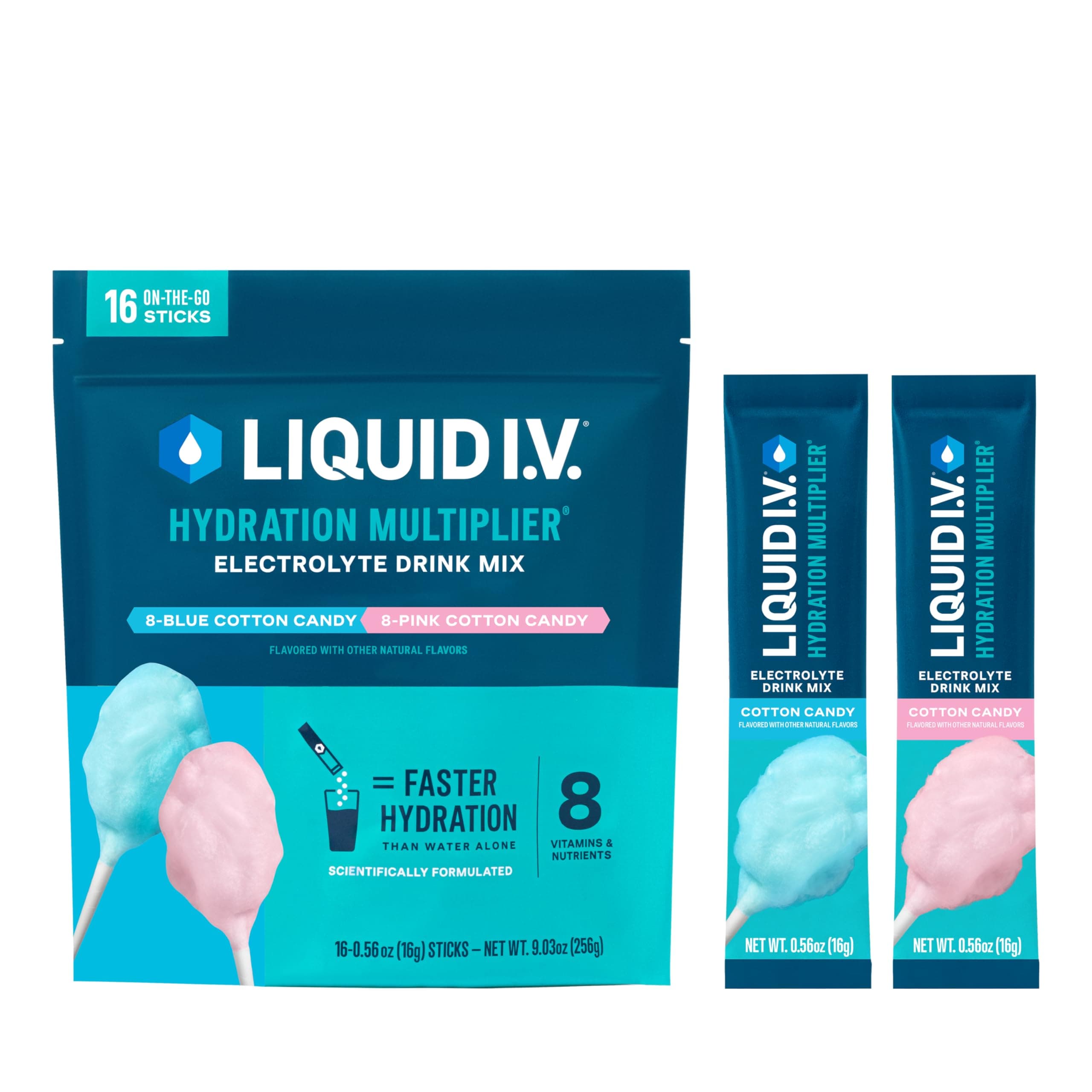 Hydration Multiplier - Cotton Candy 16ct - 1pk
