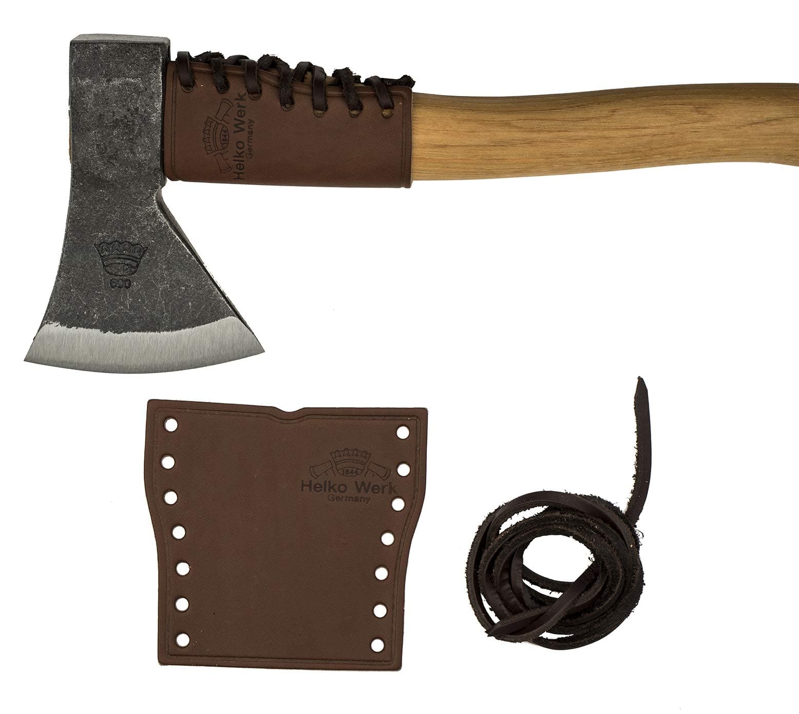 Leather Hatchet Handle Collar - Collar, Protector, And Neck Guard Fits Most Hatchets Made In Usa (Hatchet Brown) #8634