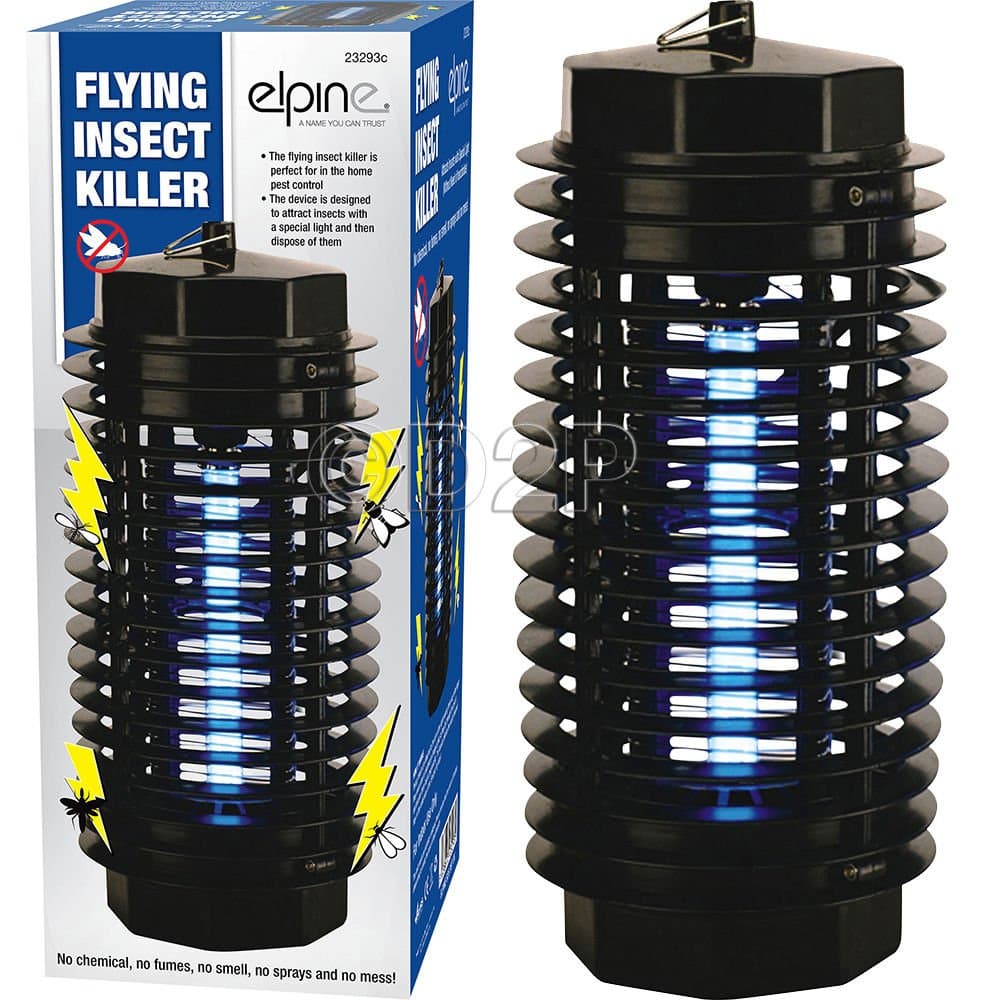 NEW ELECTRONIC INSECTS KILLERS FLY BUG ZAPPER UV FLYING INSECT KILLER ELECTRIC MOSQUITO | BUG ZAPPER, MOTH, GNAT, FLIES PEST CONTROL REPELLER CATCHER