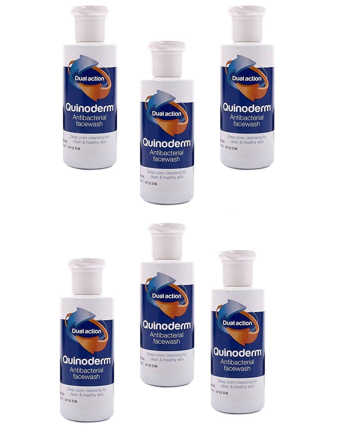 Quinoderm Face Wash 150ml x 6 Bottles
