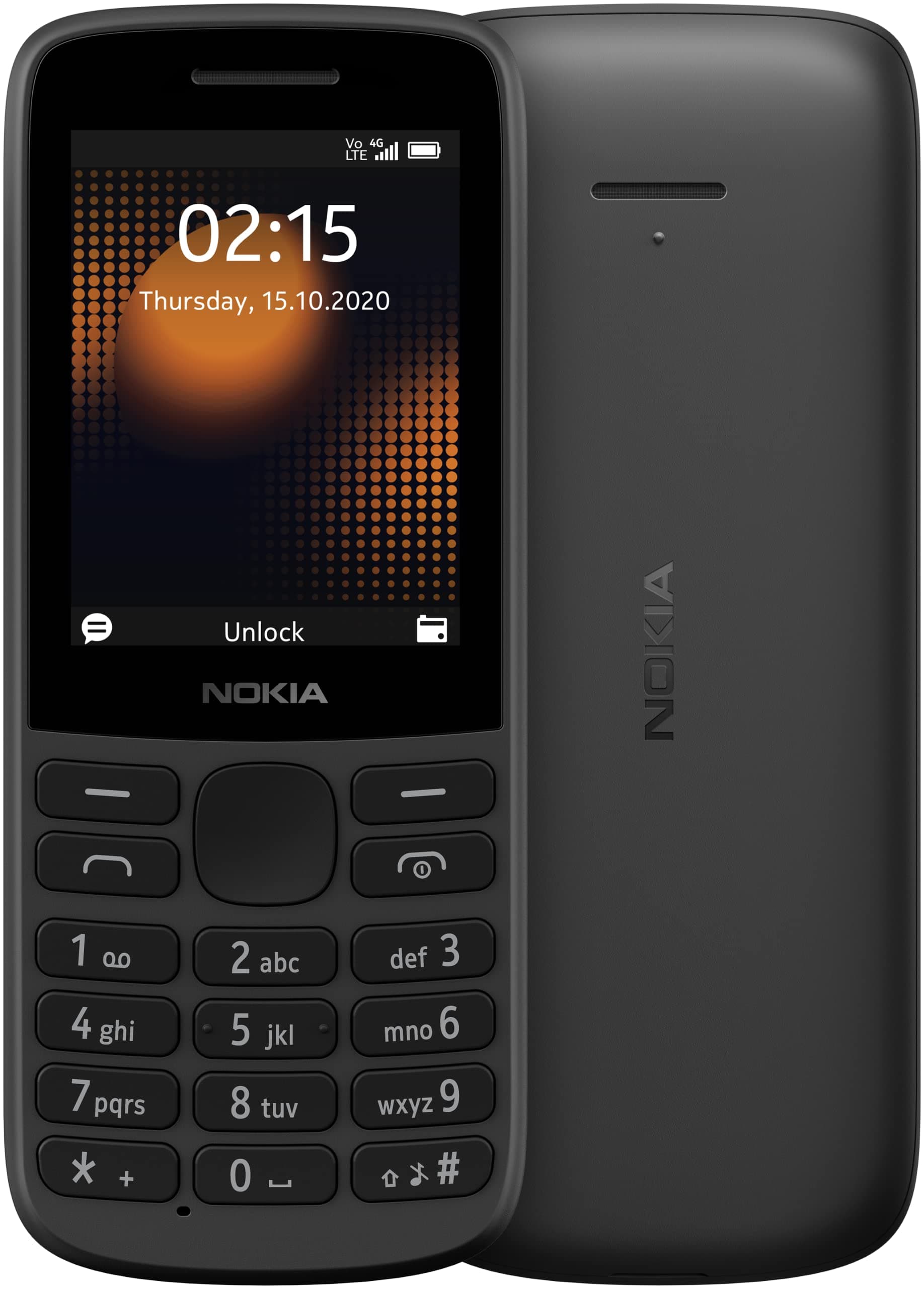 215 - Mobile Phone, Black