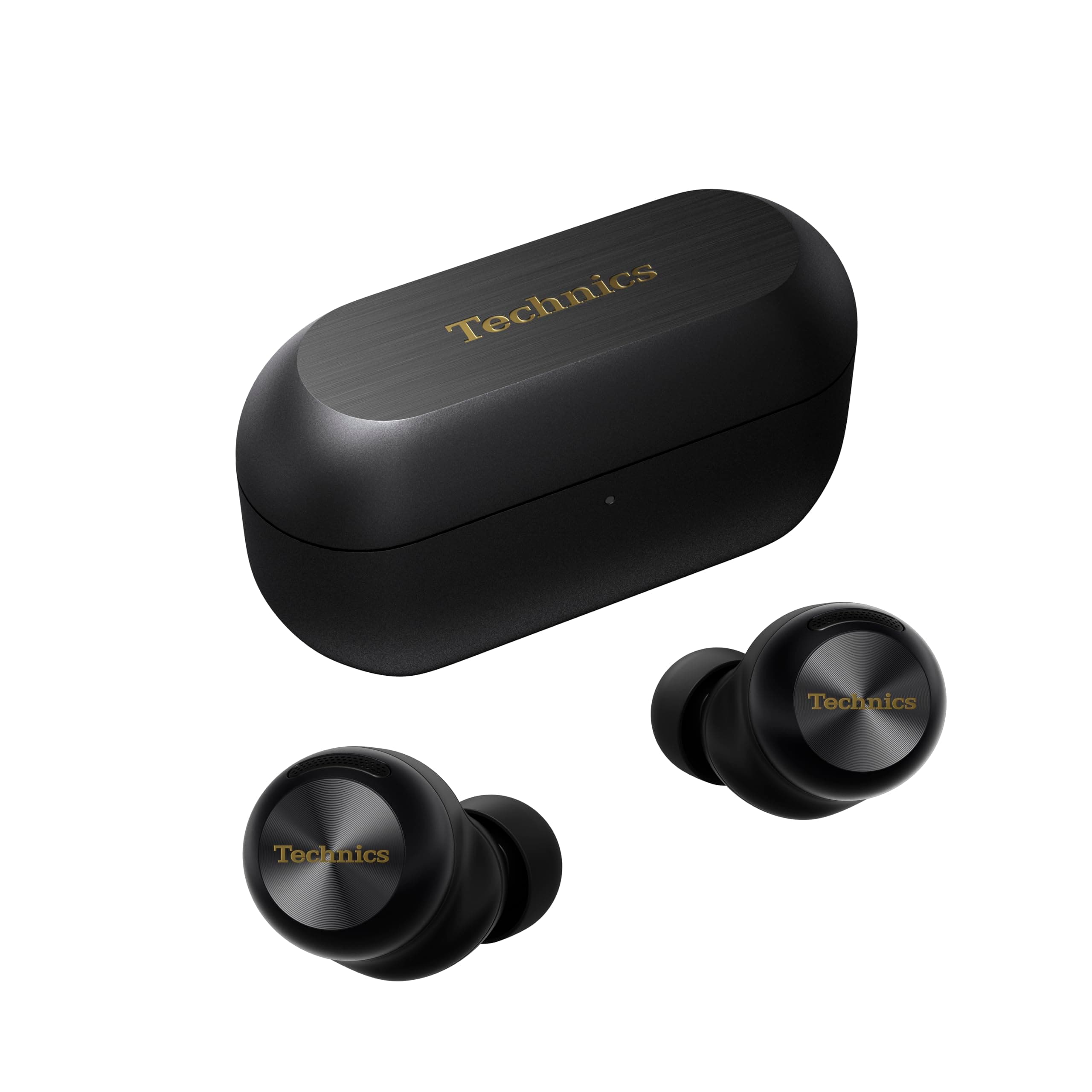 EAH-AZ100E-K Wireless Earbuds with Noise Cancelling, Multipoint Bluetooth, Voice Focus AI, Comfortable In-Ear Headphones, Black