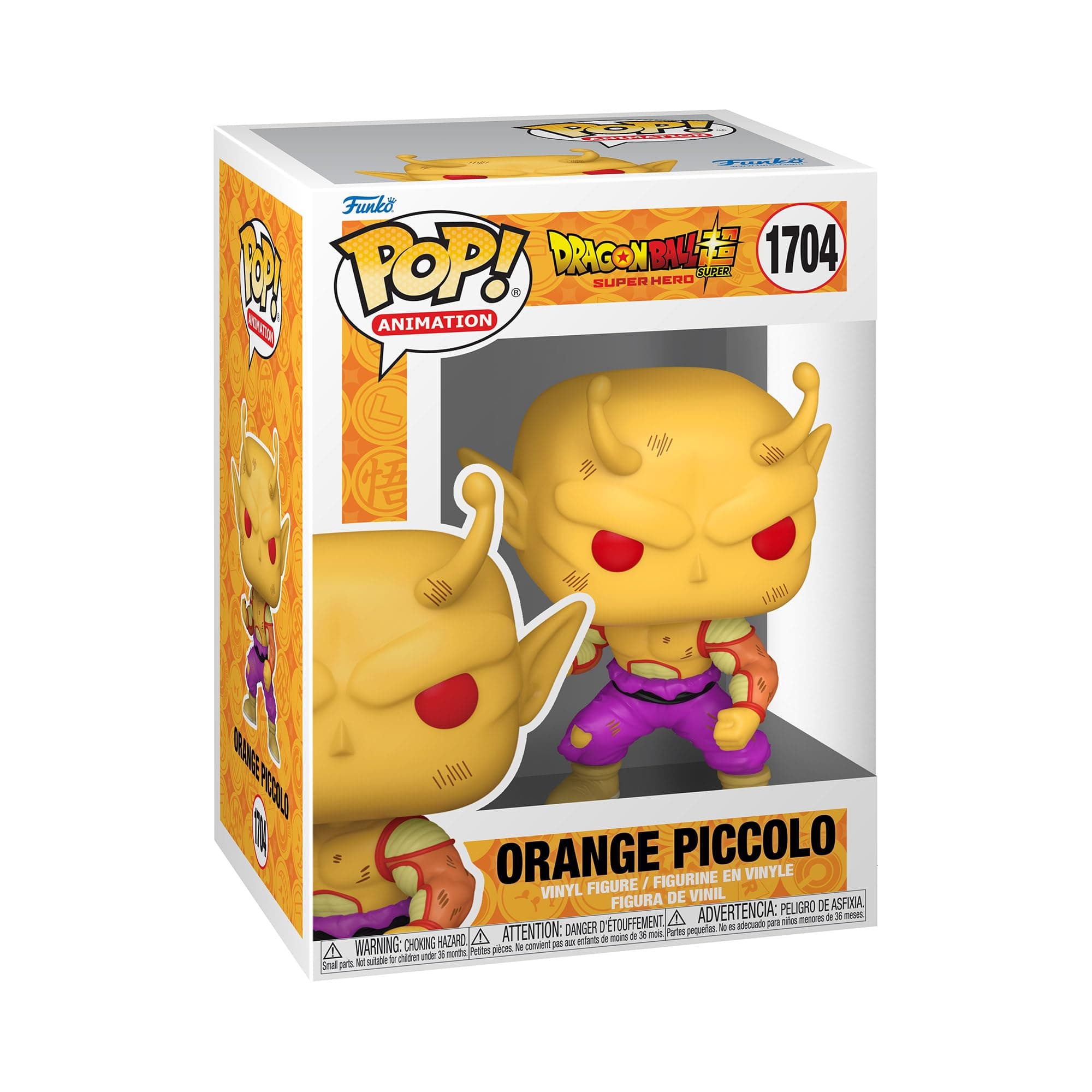 Funko Pop! Animation: DBSSH - Orange Piccolo - Dragon Ball Super Super Hero - Collectable Vinyl Figure - Gift Idea - Official Merchandise - Toys for Kids & Adults - Anime Fans