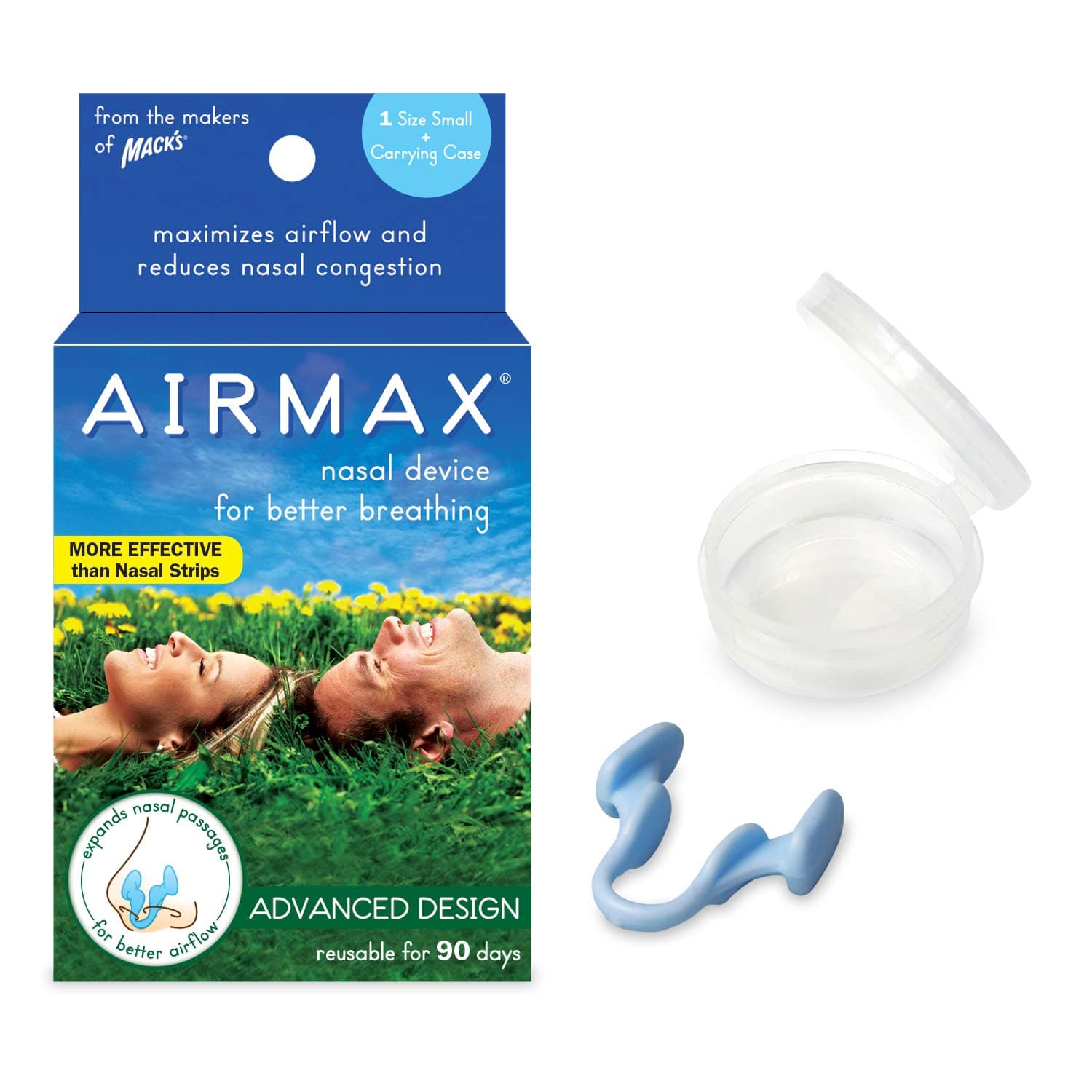 Macks Airmax Nasal Device Small Size for Better Breathing