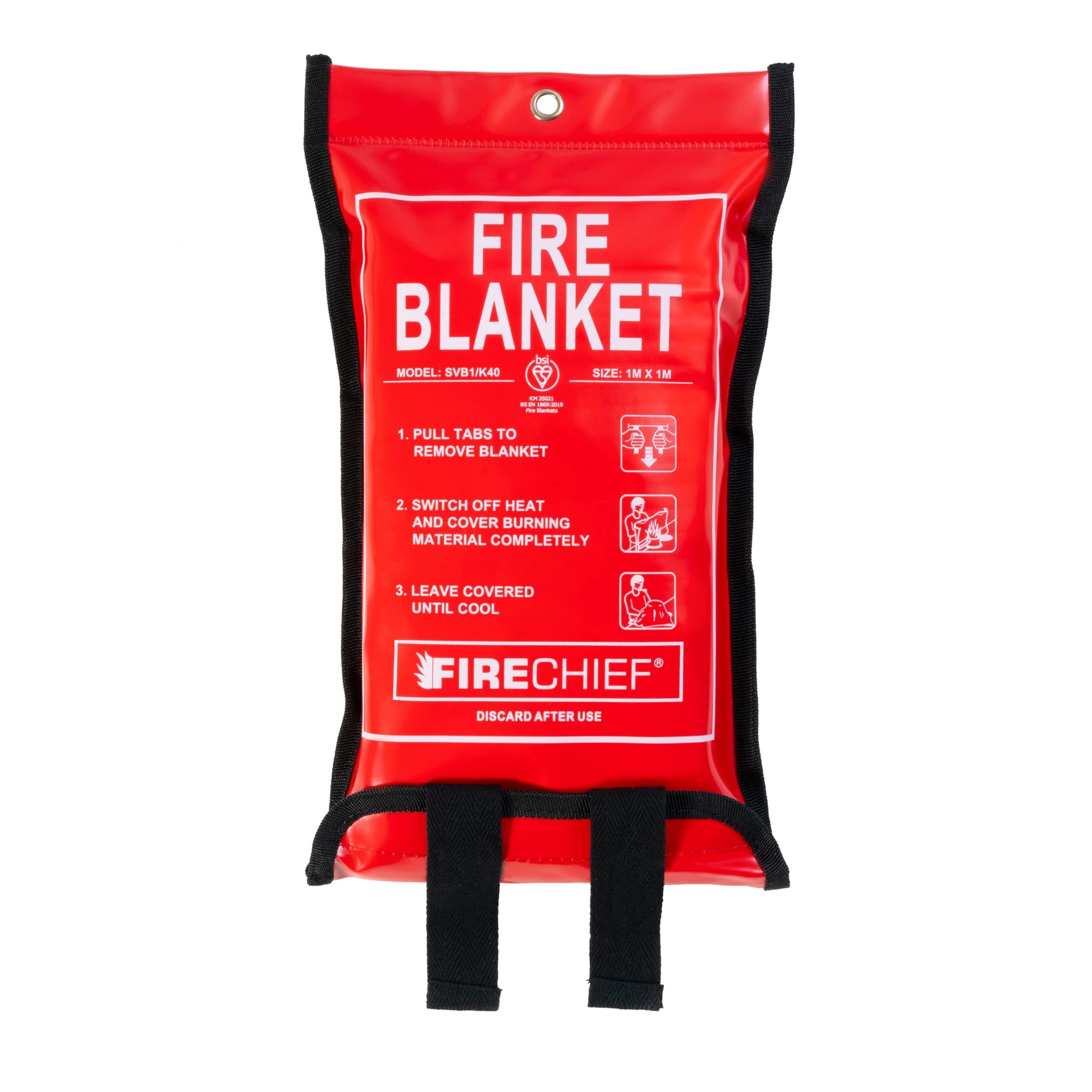 Firechief 1m x 1m Fire Blanket