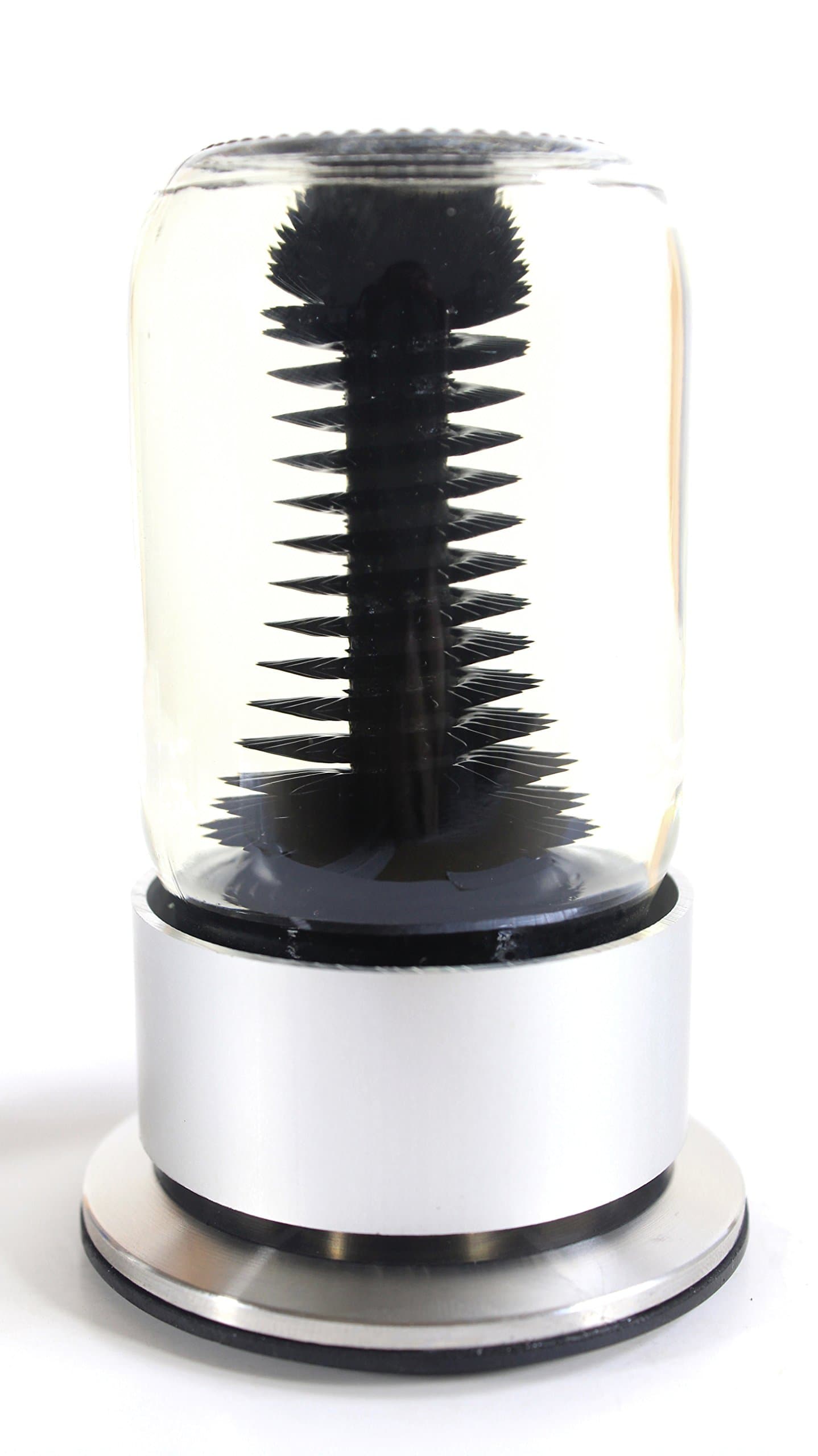 RIZE Spinning Ferrofluid Display with Black ferrofluid