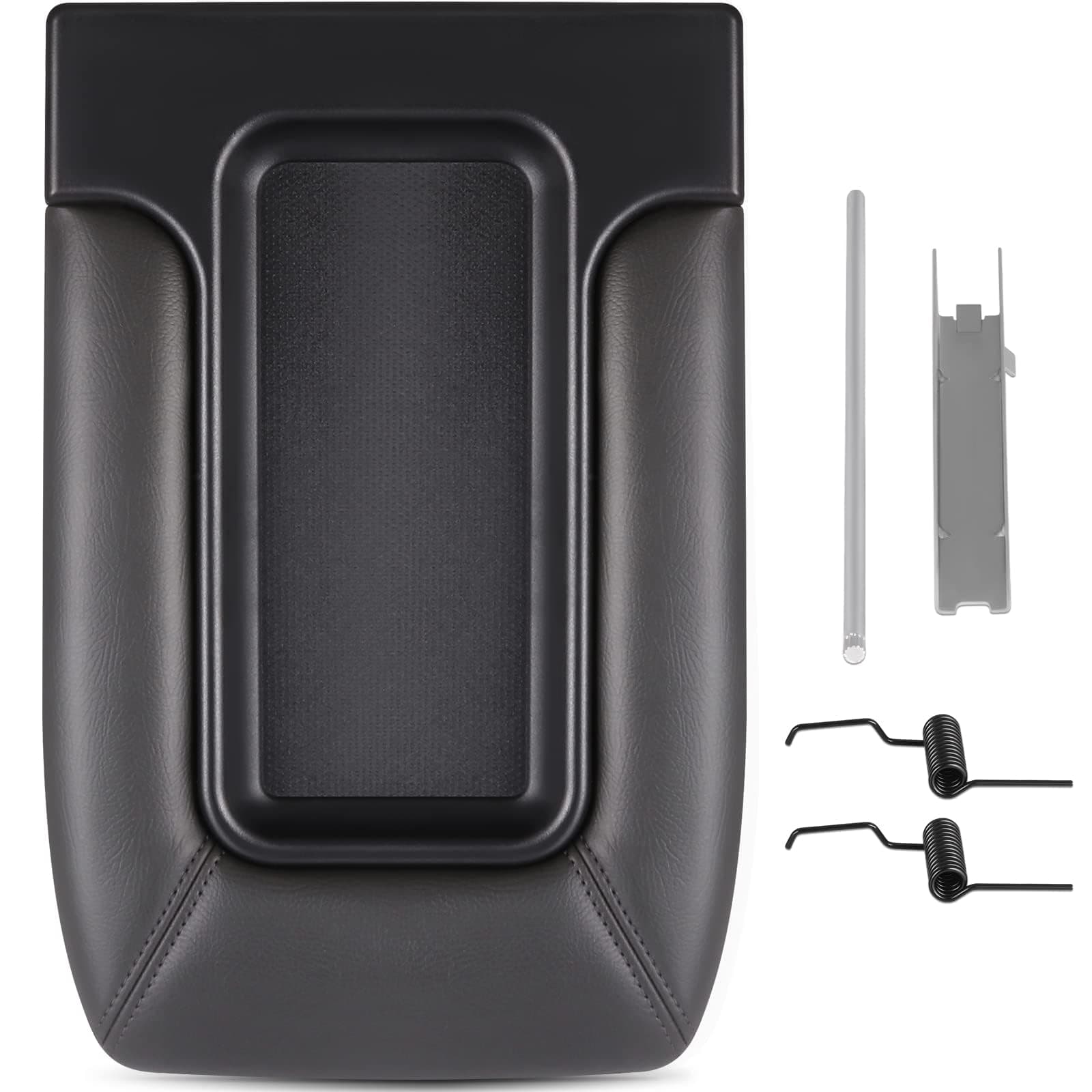 SCITOO Auto ダークグレー センターコンソール蓋キット 交換用