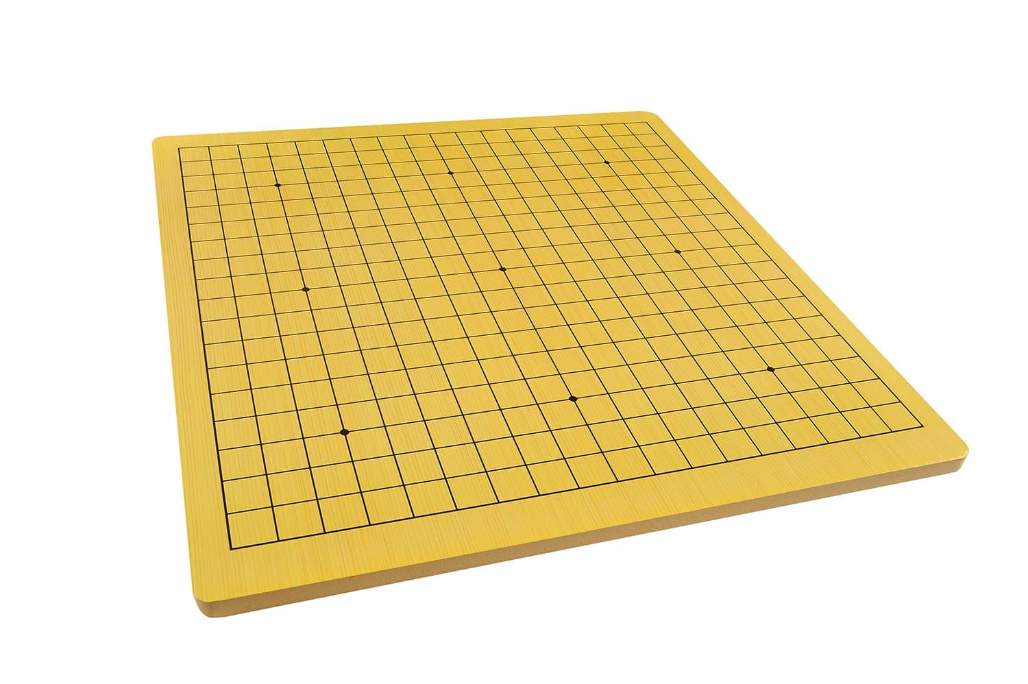 Quantum Abacus Xiangqi & Go Board game board for Go (19x19 grid) and Chinese Chess made of heavy wood (7,7lbs / 3,5kg), only board, no pieces, Mod. CL-015