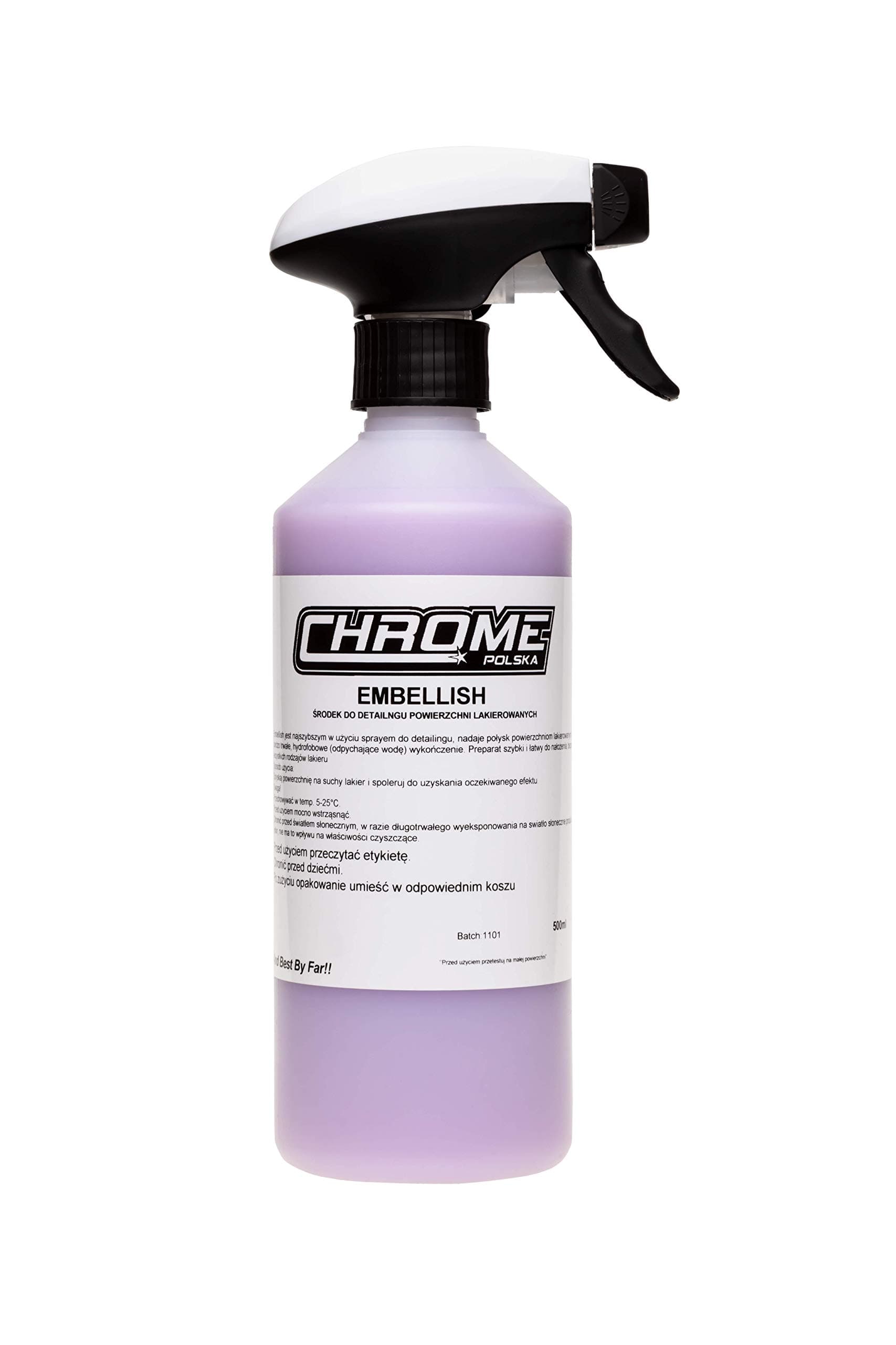 Chrome Embellish Detailing Spray 500ml Bottle