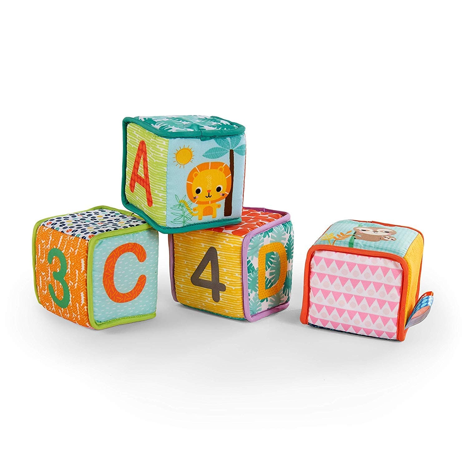 Bright Starts Grab & Stack Blocks™, Piece of 1