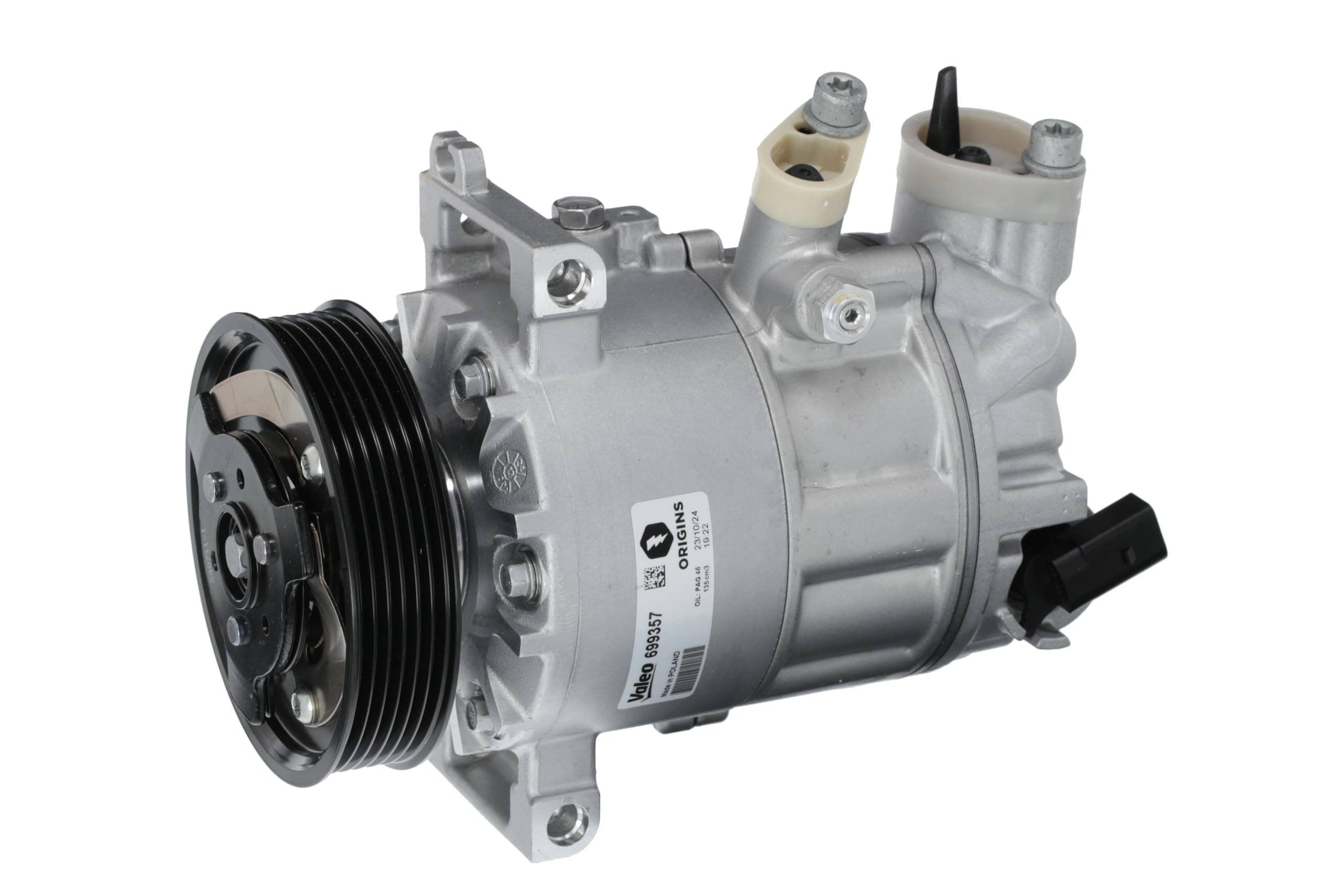 Valeo 699357 High Performance A/C Compressor Compatible with Select Volkswagen and Audi Models