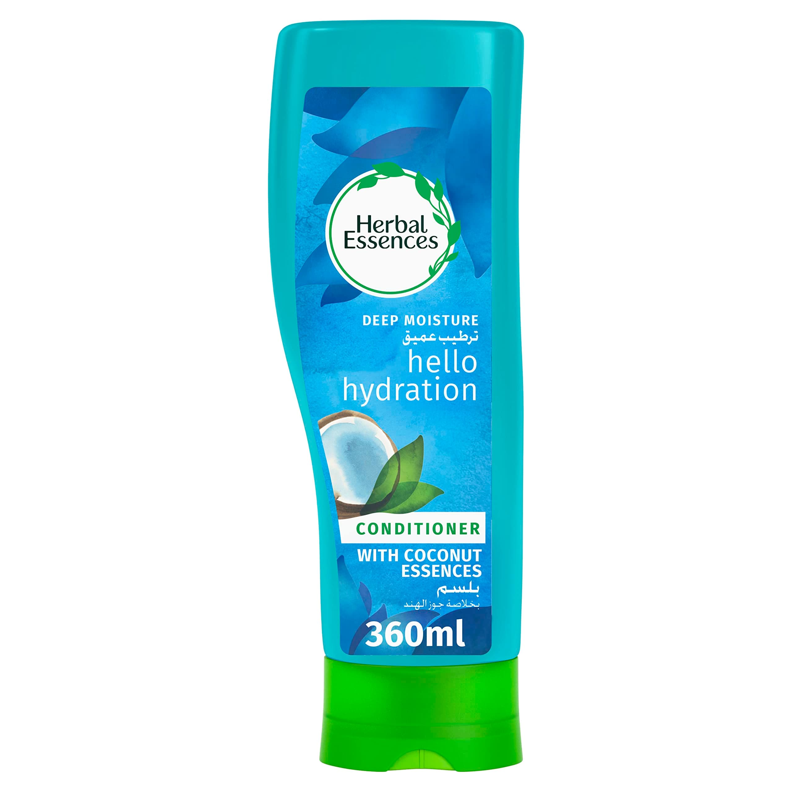 Hello Hydration Moisturizing Conditioner with Coconut Essences for Dry and Damaged Hair, 360 ml