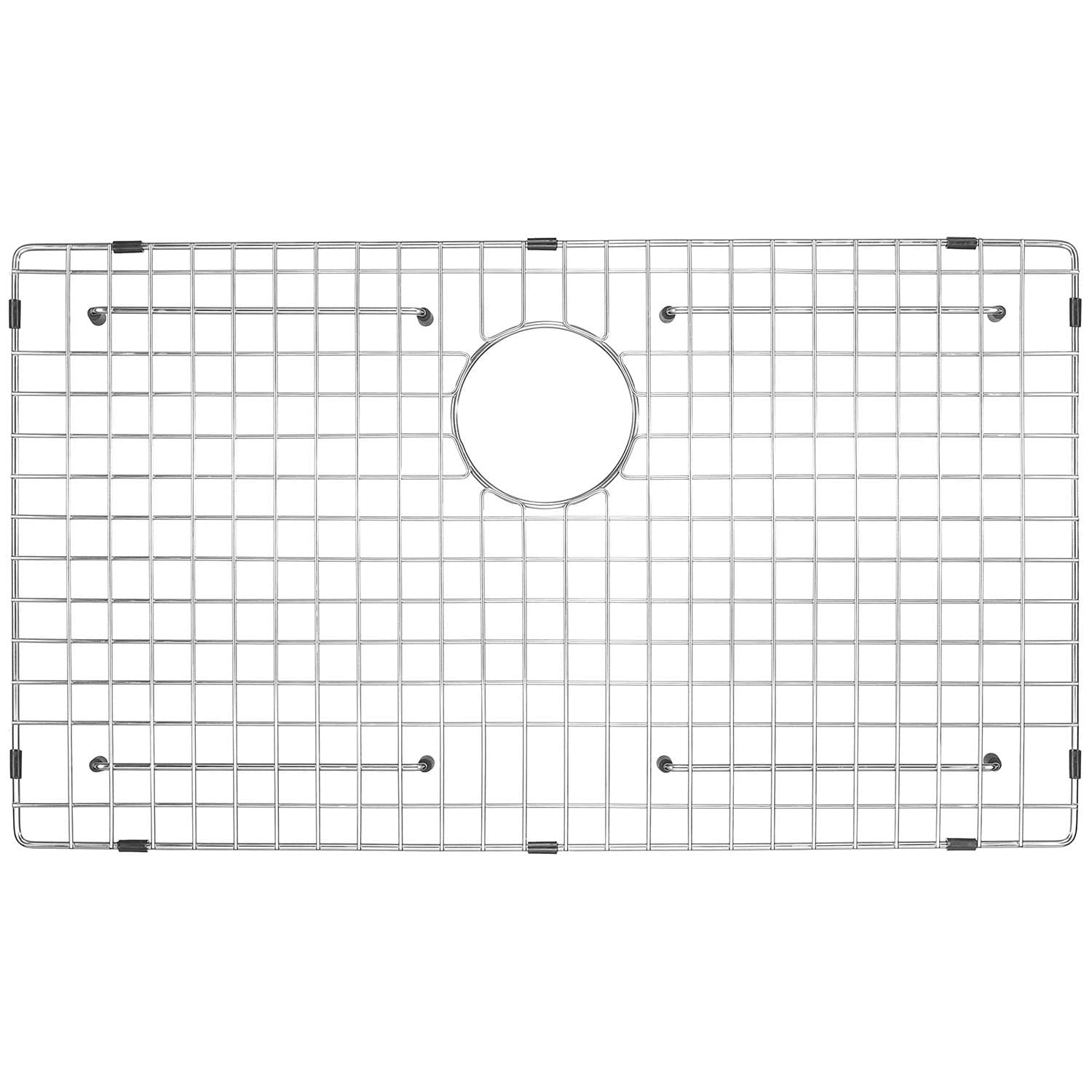 Serene Valley Sink Protector and Kitchen Sink Bottom Grid NDG3321, 304 Premium Stainless Steel, dim 29 11/16" x 15 11/16"