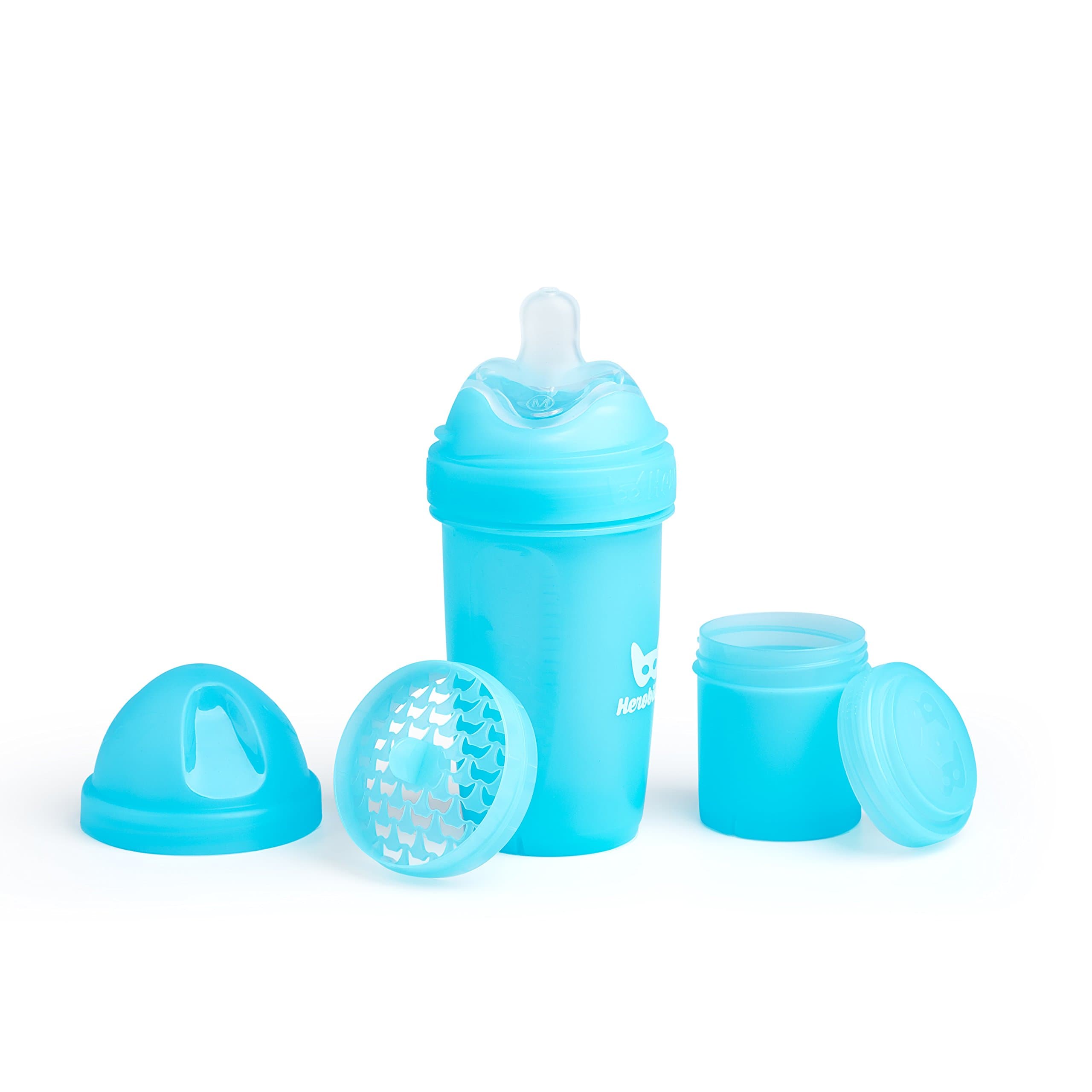 Herobility HeroBottle, Blue, 240 ml/8 oz