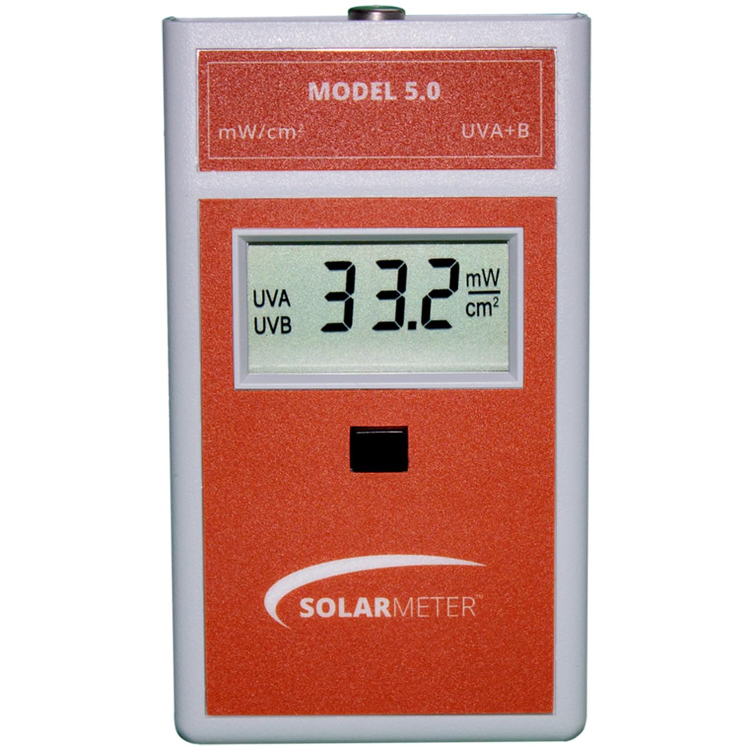 Solarmeter Model 5.0 Standard Total UV Meter - Measures 280-400nm with range from 0-199.9 mW/cm² Total UV