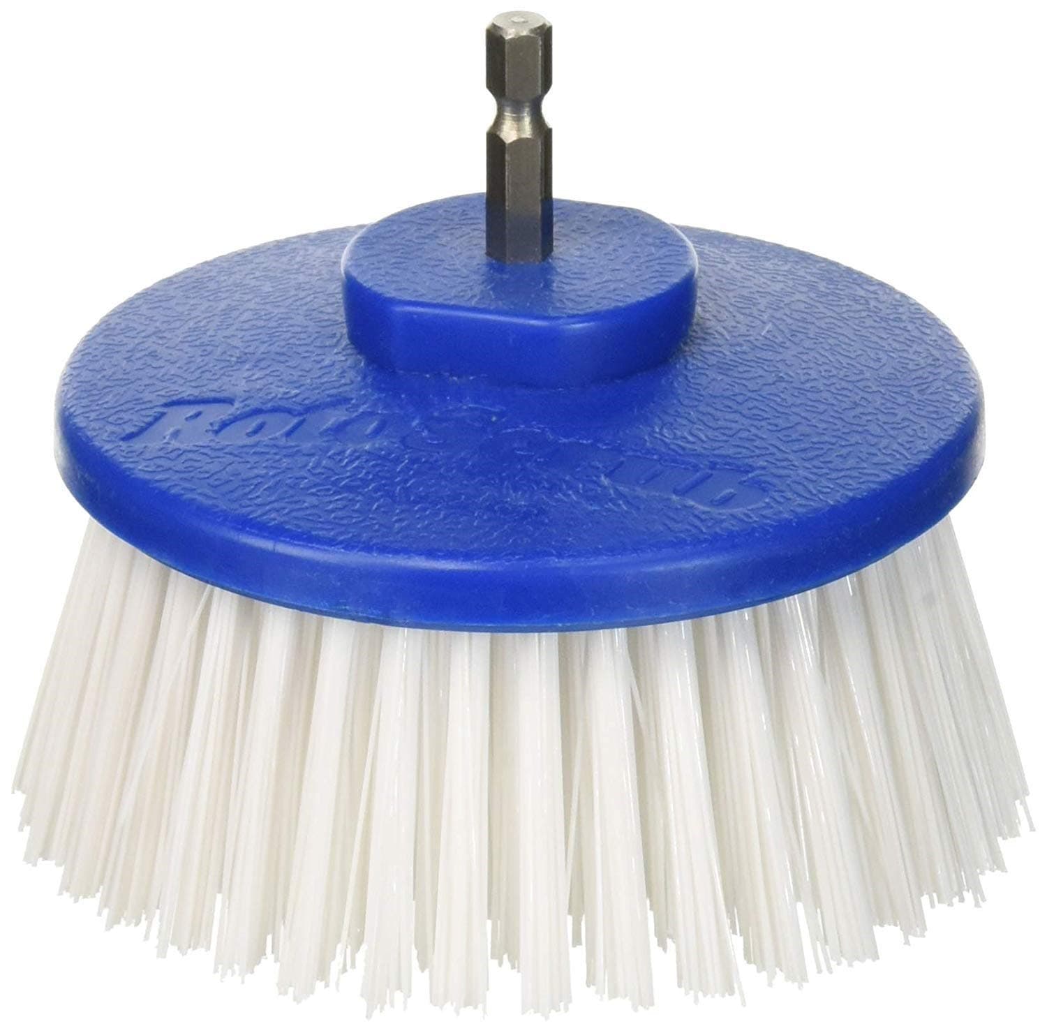 RotoScrub Multi-Purpose Drill Brush Attachment, Showers, Tubs, Carpet, Tile, Grout, Medium Bristle for Ultimate Cleaning Power