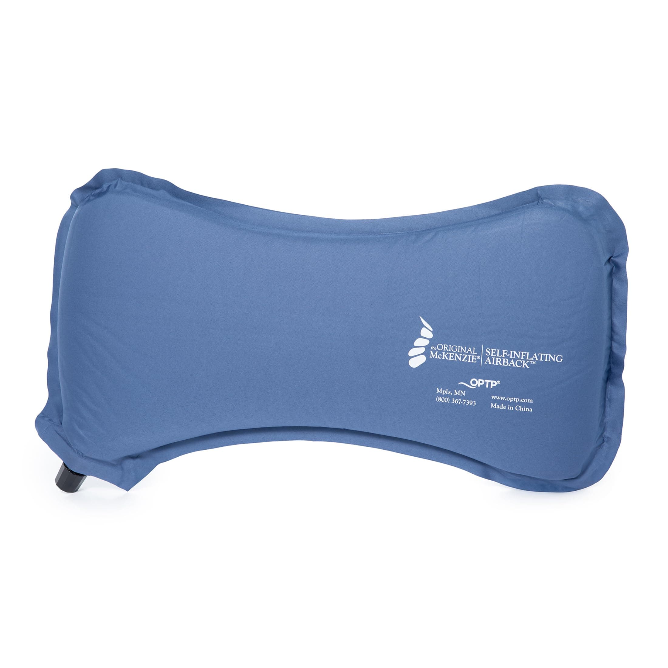 OPTP The Original McKenzie® Self-Inflating AirBack Lumbar Support (710) - Back Support Pillow for Travel