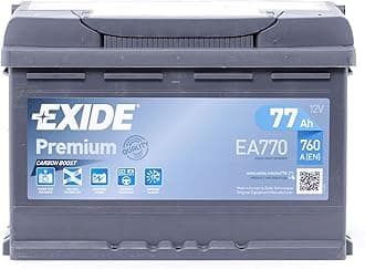 Premium starting battery EA770 77 Ah