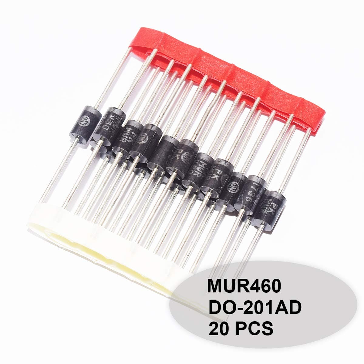 CHANGRUN MUR460 Super Fast Recovery Rectifier Diode 4A 600V 25-50ns DO-201AD (DO-27) Axial Diodes 20pcs