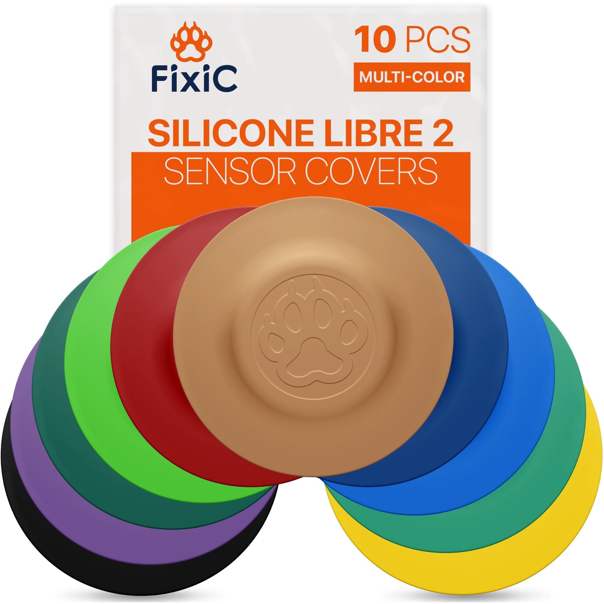 Fixi Adhesive Patches 10 Pack Good for Libre 1, 2 Waterproof Patches Libre Adhesive Covers The Best Fixation for Your Sensor!