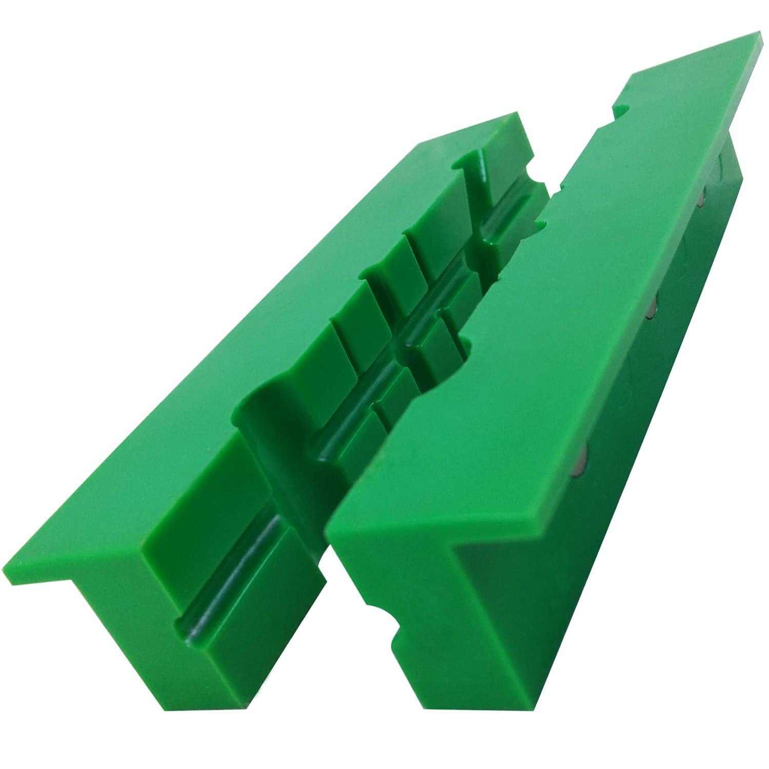 ATLIN Vise Jaws 15cm - Nylon, Non Marring Soft Jaws - Multi-Purpose Design for Gunsmithing, Woodworking, Jewellery Making, Plumbing