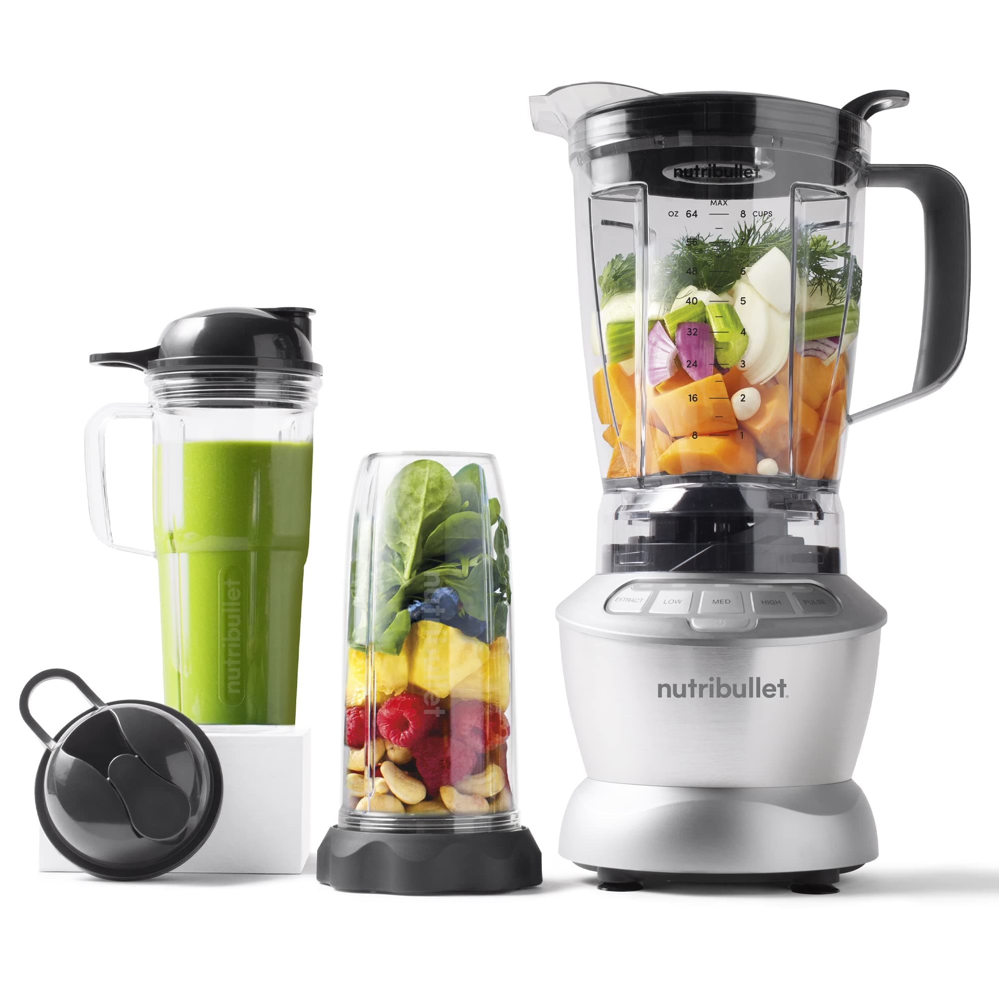 NUTRiBULLET Blender Combo Silver