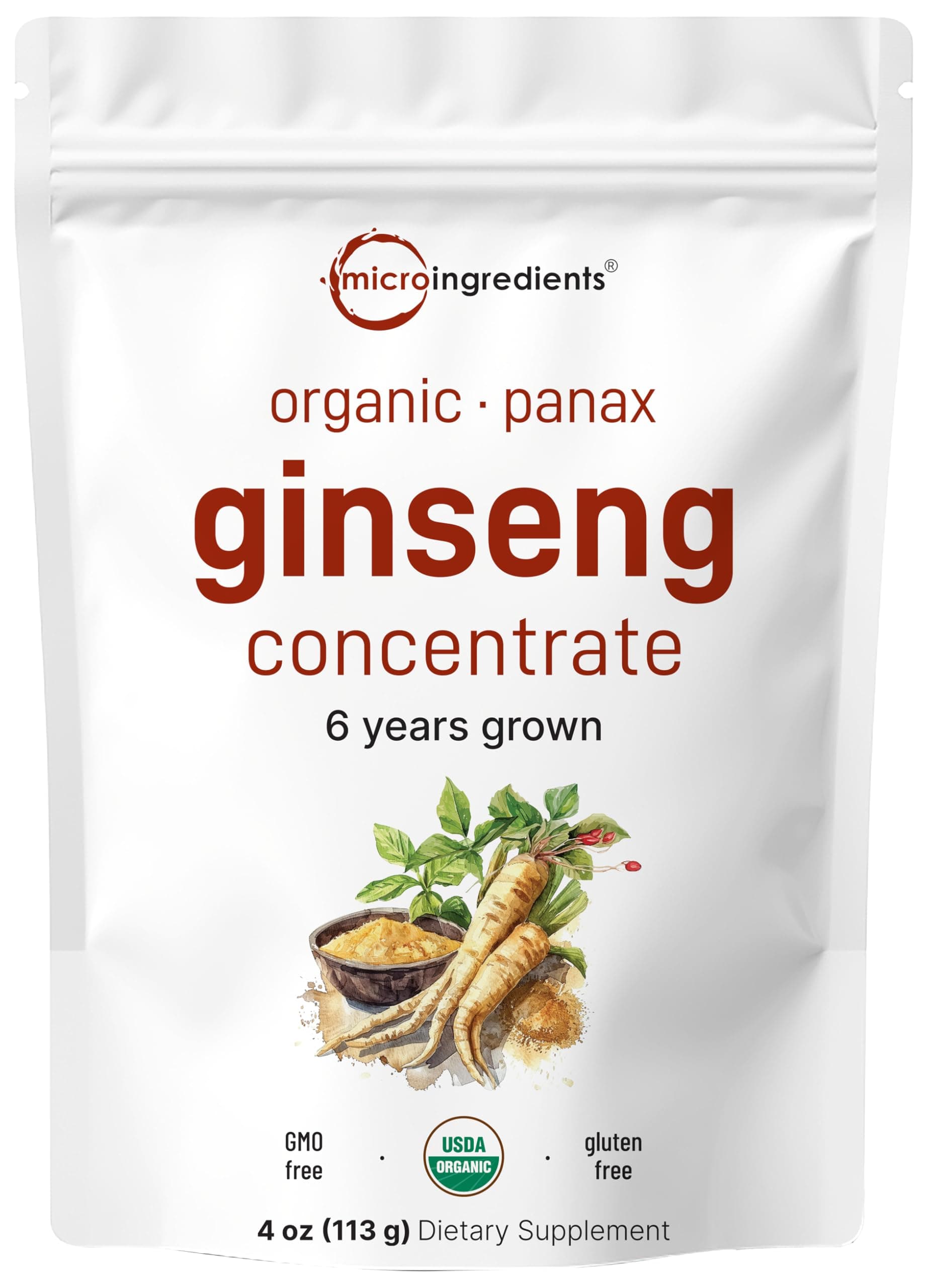 Organic Ginseng Concentrate Powder