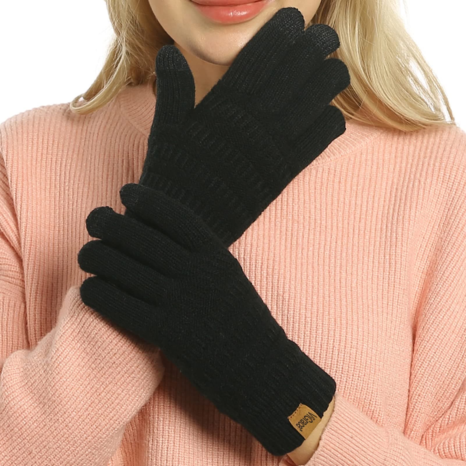 ViGrace Winter Thickend Gloves for Women