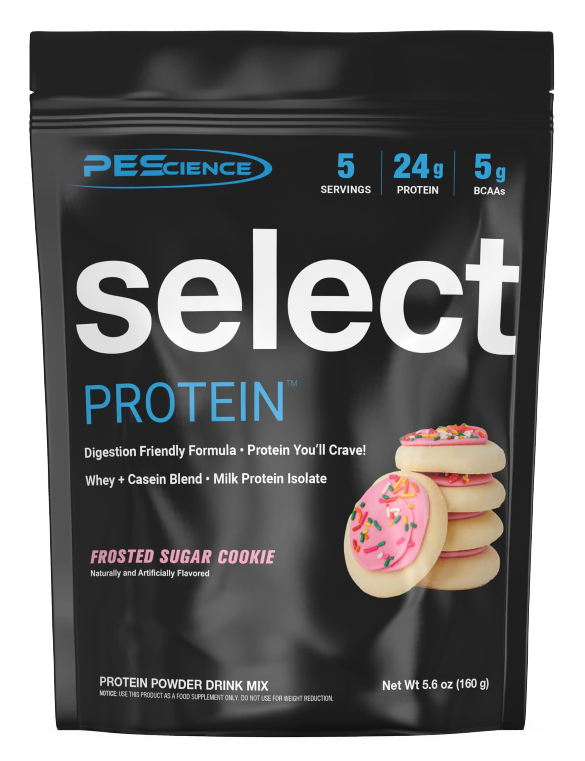 Select Protein Powder, Whey Casein Blend, Clean Protein Powder for Women and Men, Low Calorie, Low Carb, Keto Friendly, Gluten Free - Froste