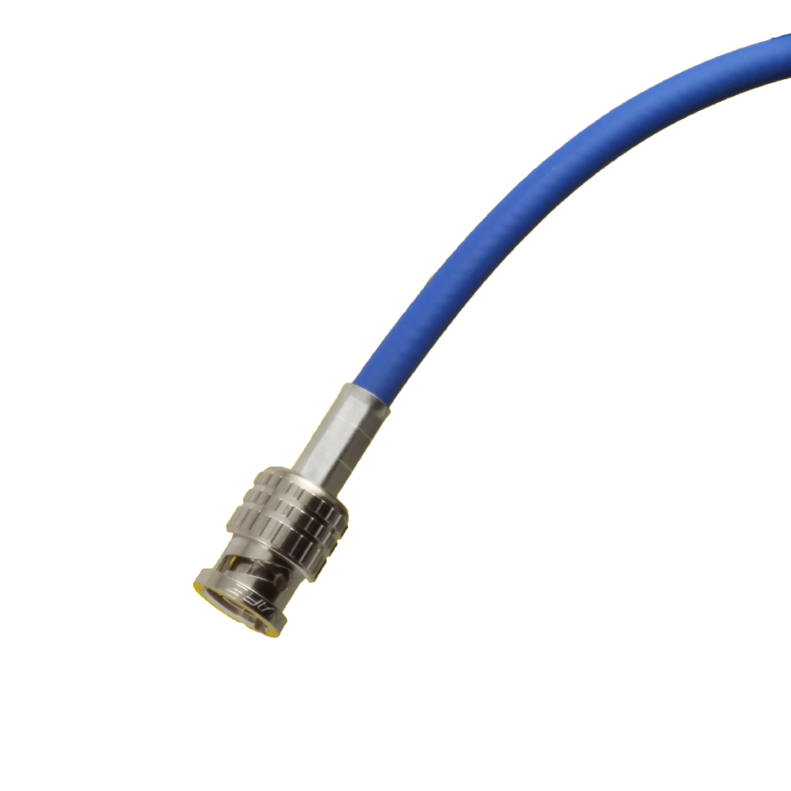 Blue Jeans Cable High-Flex 3G/6G SDI Cable (Belden 1505F), BNC/BNC, 2 metre, Blue