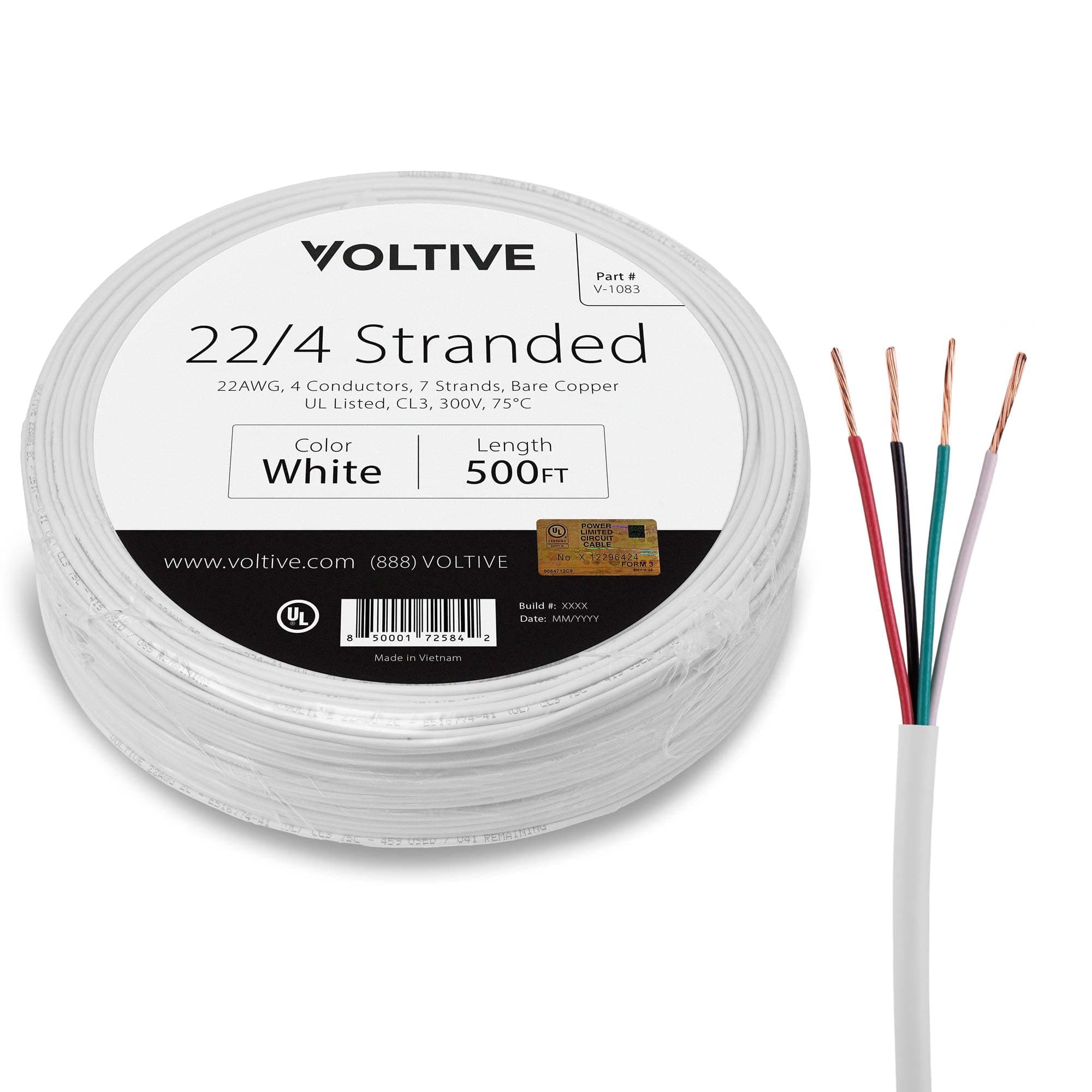 22/4 Stranded In-Wall