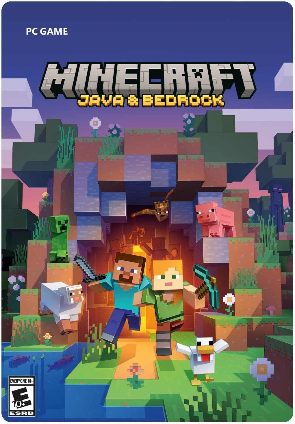 Mojang Minecraft Windows 10 Edition Download Code Only (No CD/DVD)