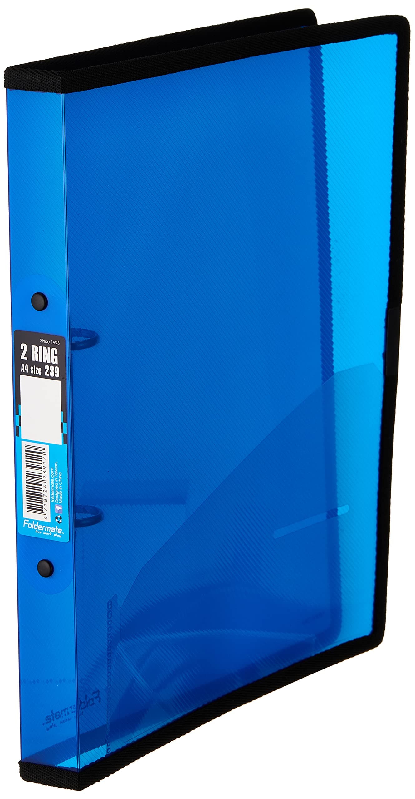 Foldermate A4 2 Ring Binder, Multicolour