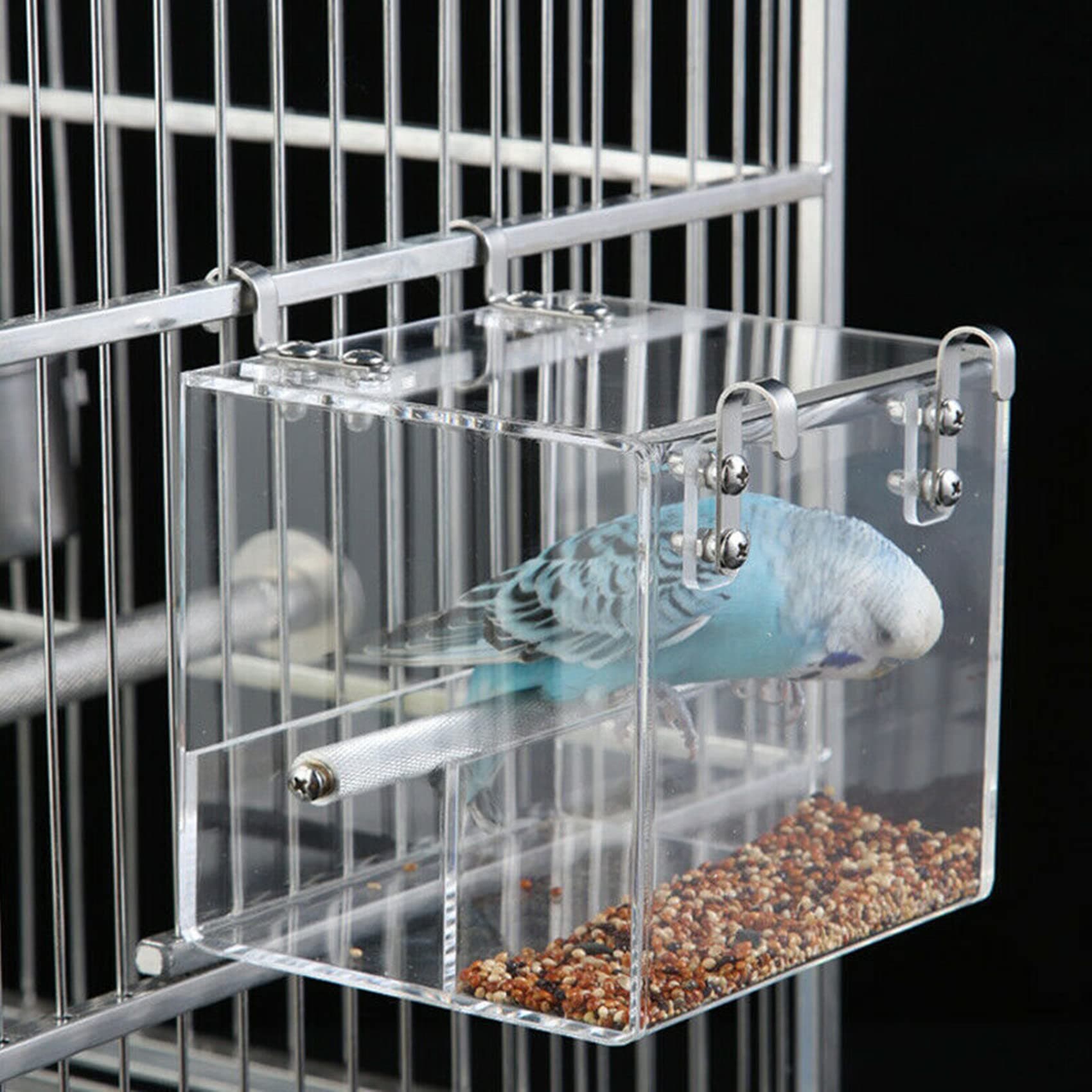bird parakeet food bird bath for cage parakeet cage accessories S