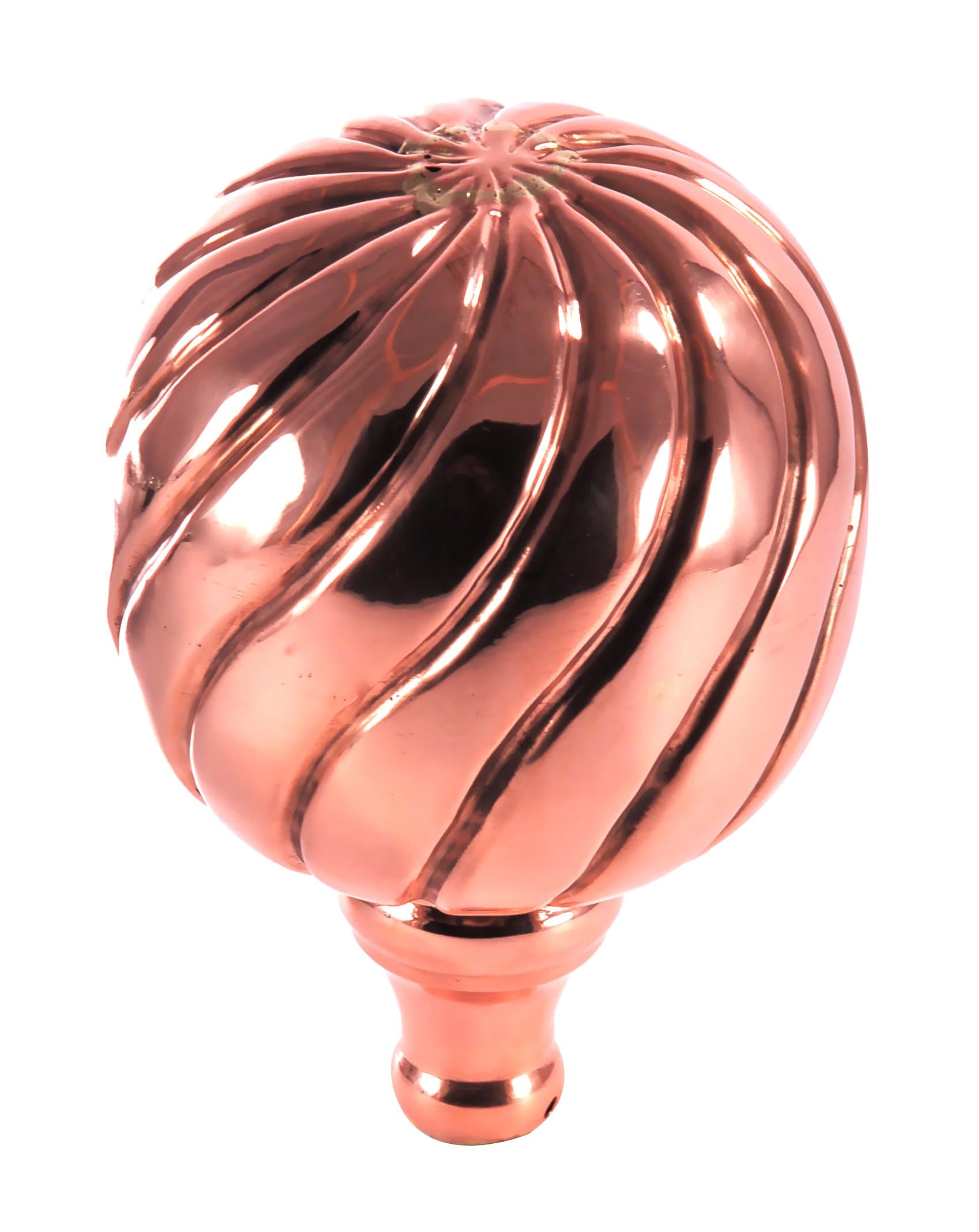 Dalvento Small Parisian Finial- Copper Polished