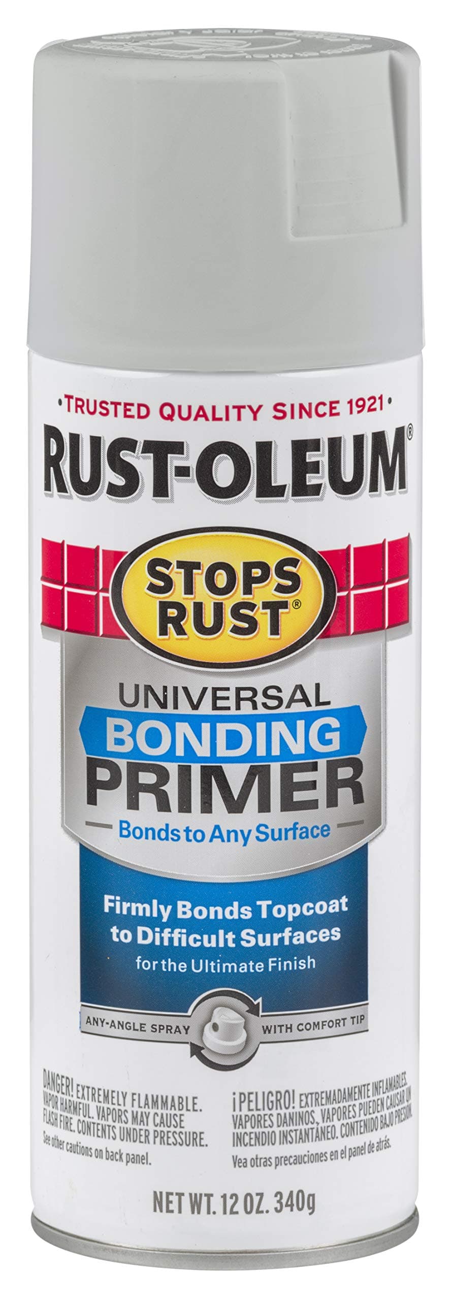 330491 Stops Rust Universal Bonding Primer, 12 oz, Gray