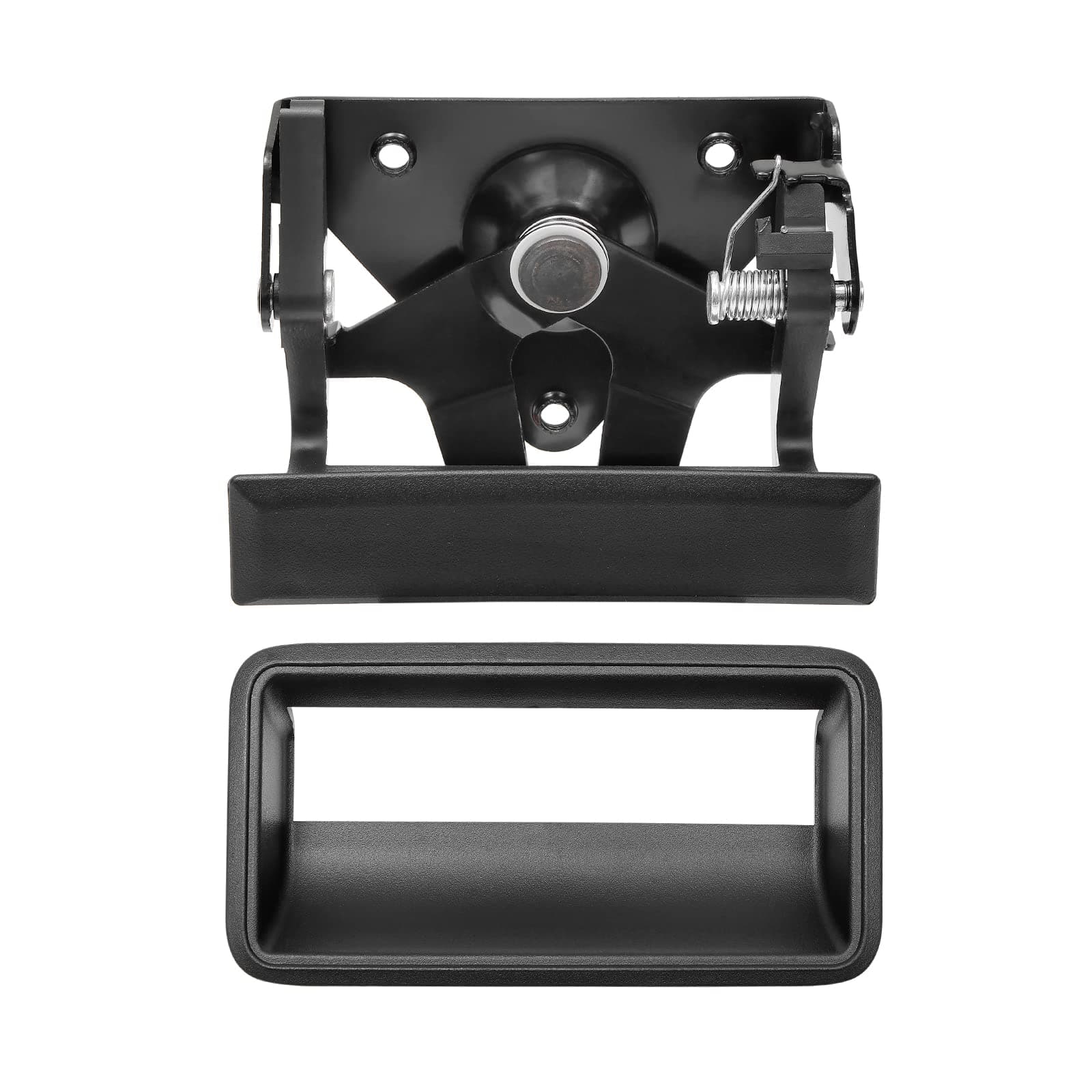 Tailgate Handle Set, Compatible with 1988-2002 Chevy C1500 C2500 C3500 K1500 K2500 K3500, GMC C/K 1500 2500 3500 Pickup Truck, Metal Latch, Rear Tail Gate Door Handle Replacement, Replace# 77077