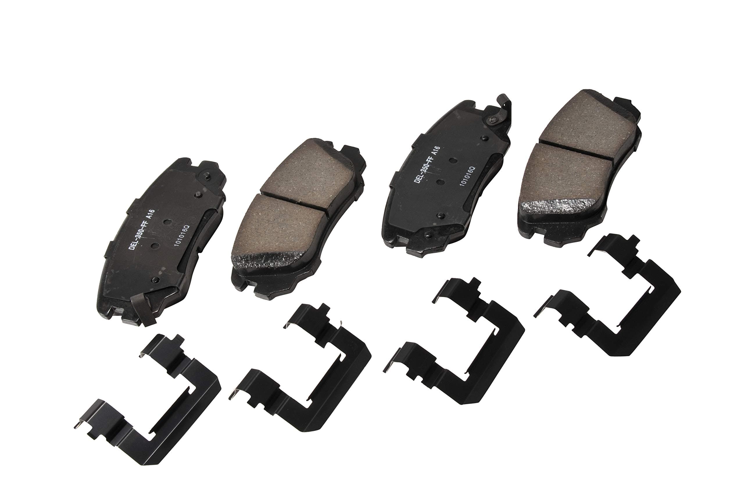 gold 17d1421ch ceramic front disc brake pad set