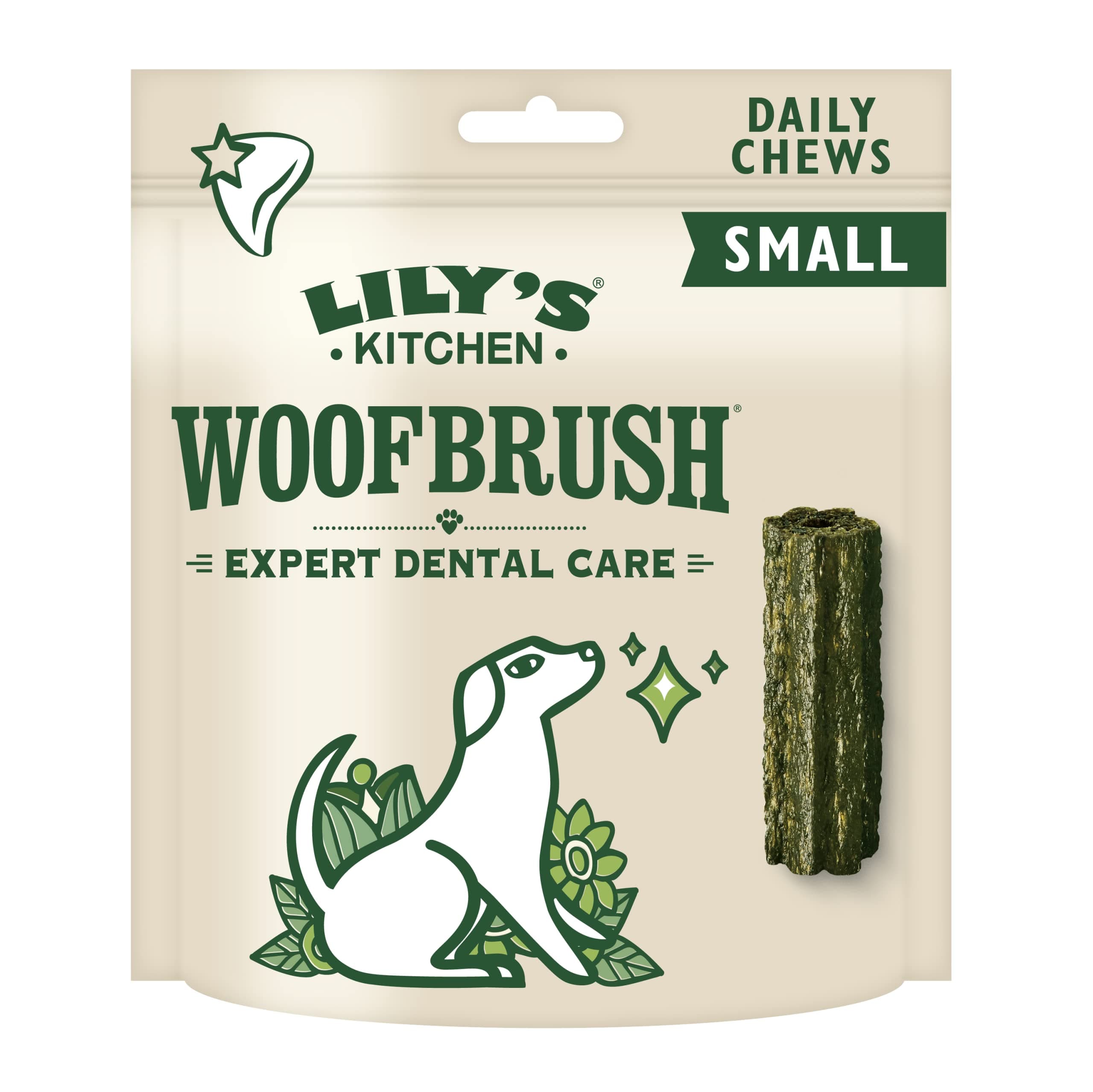 Woofbrush Dental Dog Chews Bulk Pack - SMALL