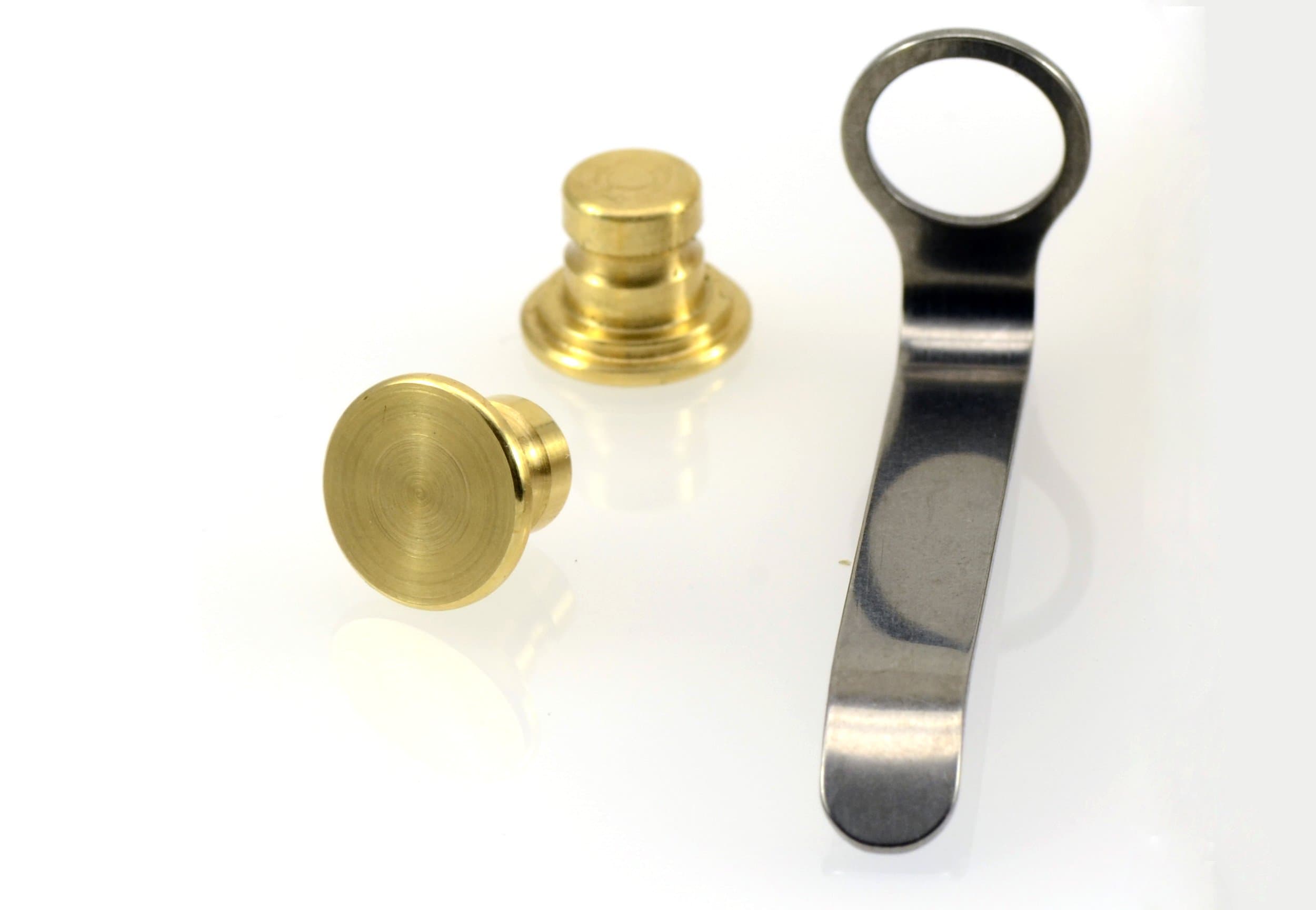 Beta QRv2 Titanium Pocket Clip Set