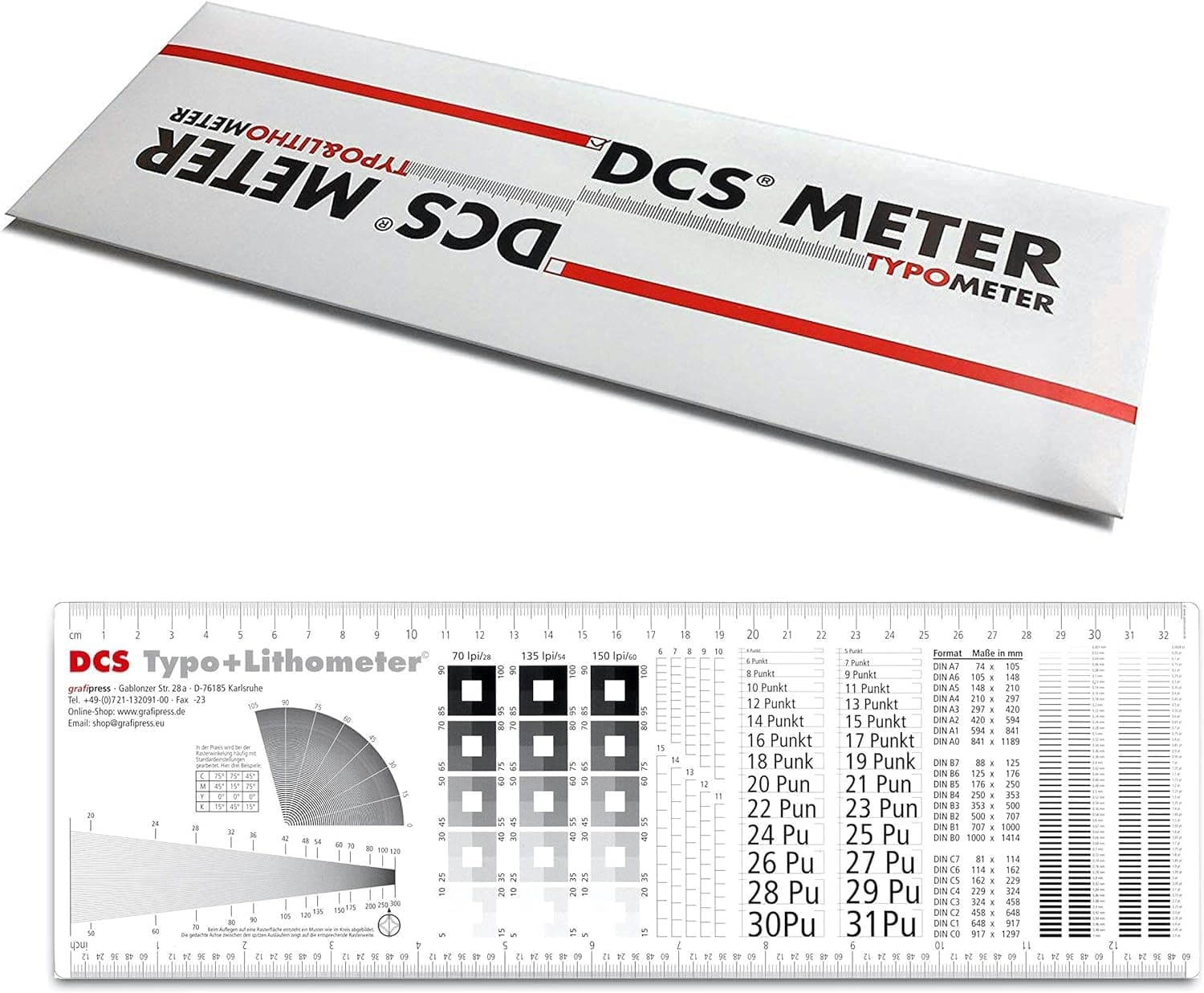 DCS Typometer and Lithometer