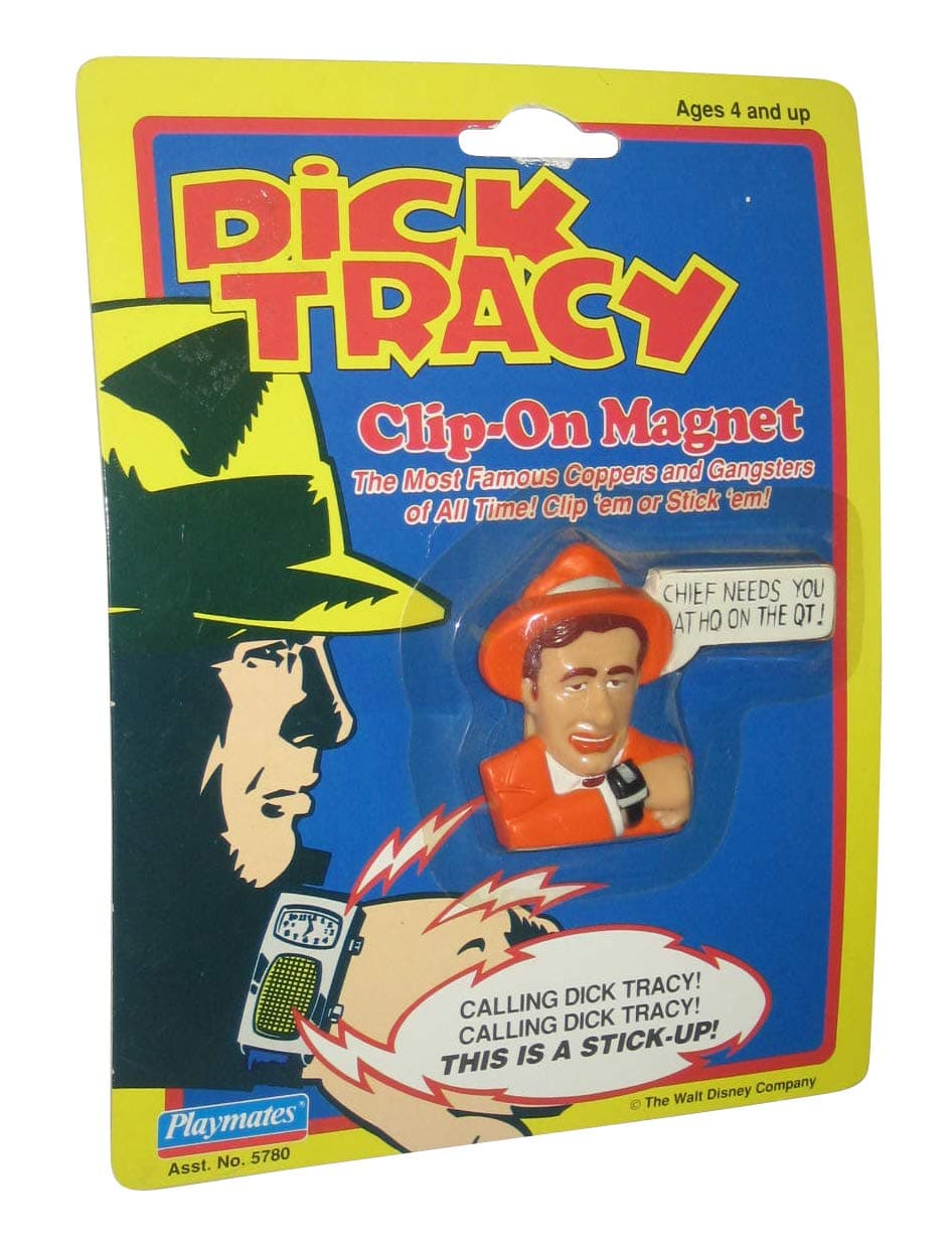 Dick Tracy Clip on Magnet - SAM CATCHEM - 1990