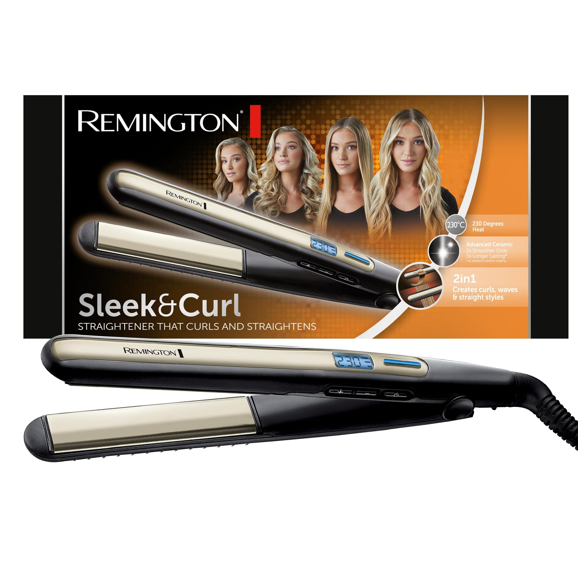 - S6500 Hair Straightener - Multicolor