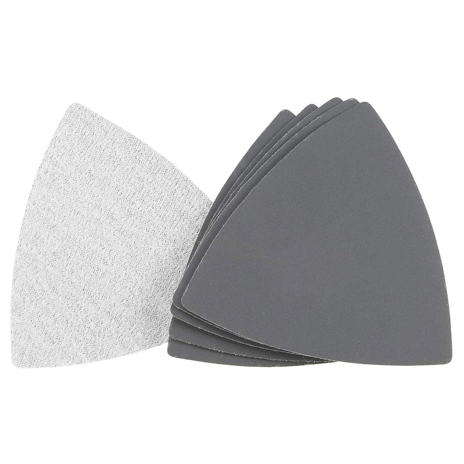 8PCS 2500 Grit Triangle Sanding Pad, Silicone Carbide Hook and Loop Sanding Pads fit 3-1/2" Oscillating Multi-Tool, Electrostatic Sand Planting Triangle Sandpaper for Wet and Dry Use