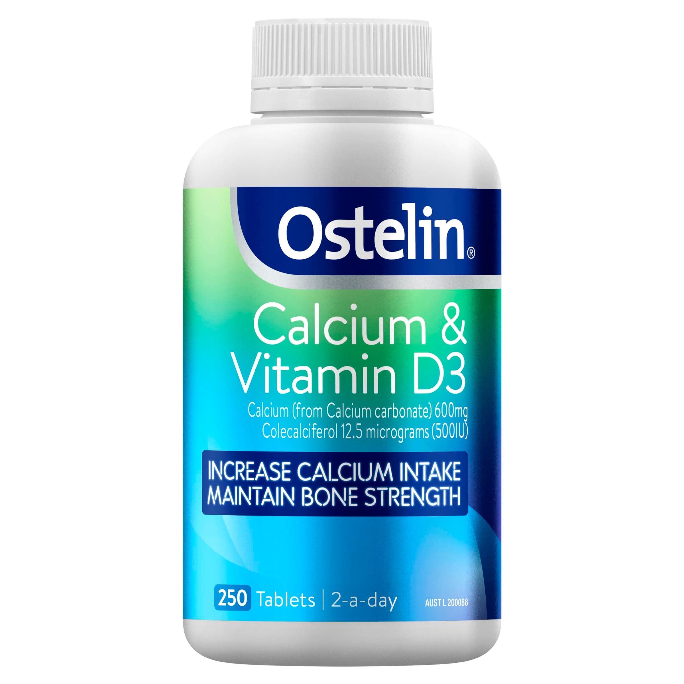 Vitamin D Plus Calcium x 250 Tablets