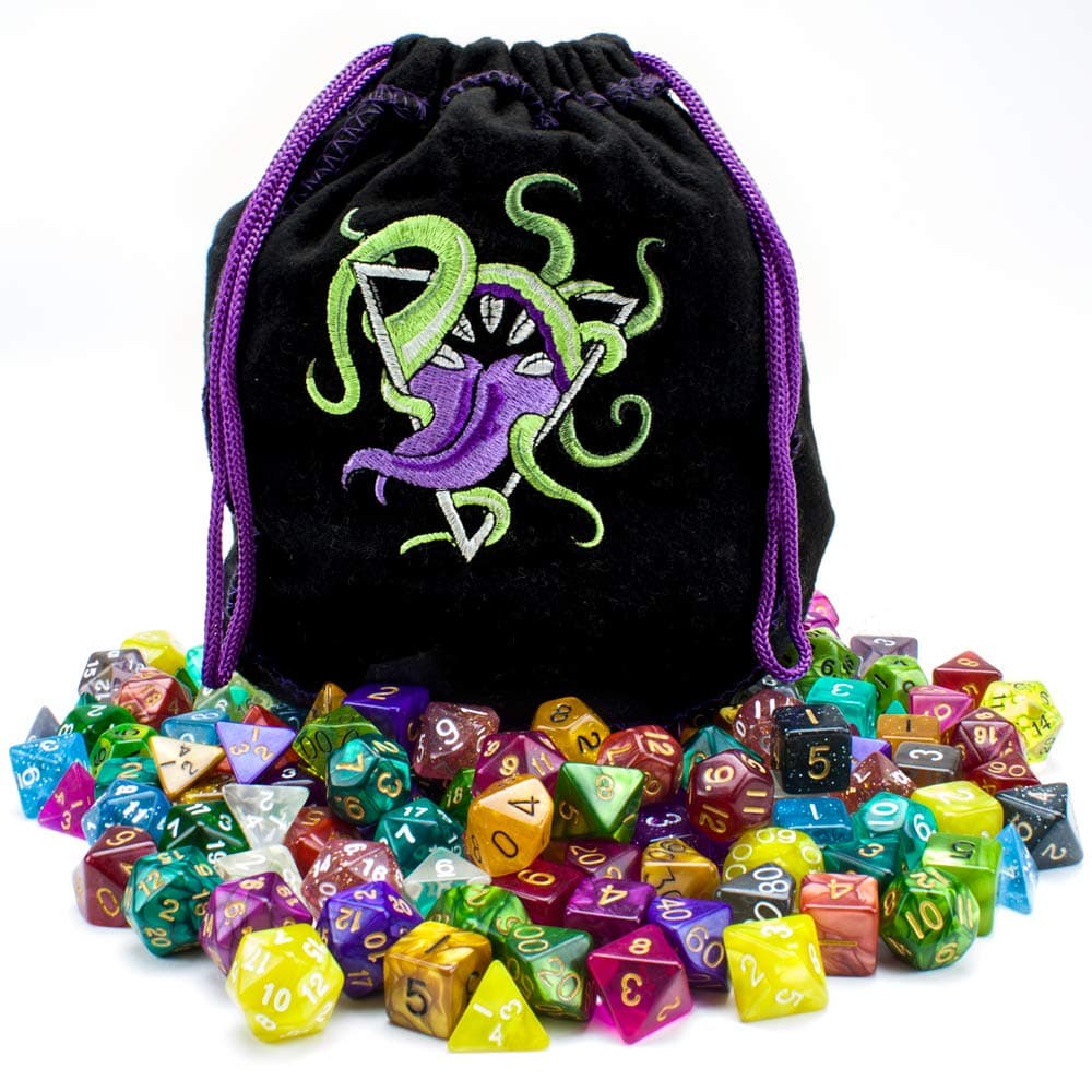 Wiz DiceBag of Devouring - Poly 20 Sets (x140)