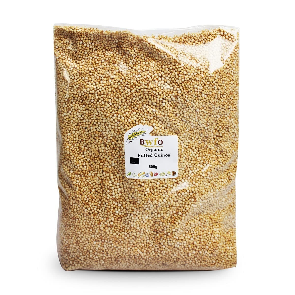 Organic Puffed Quinoa 500g (BWFO)