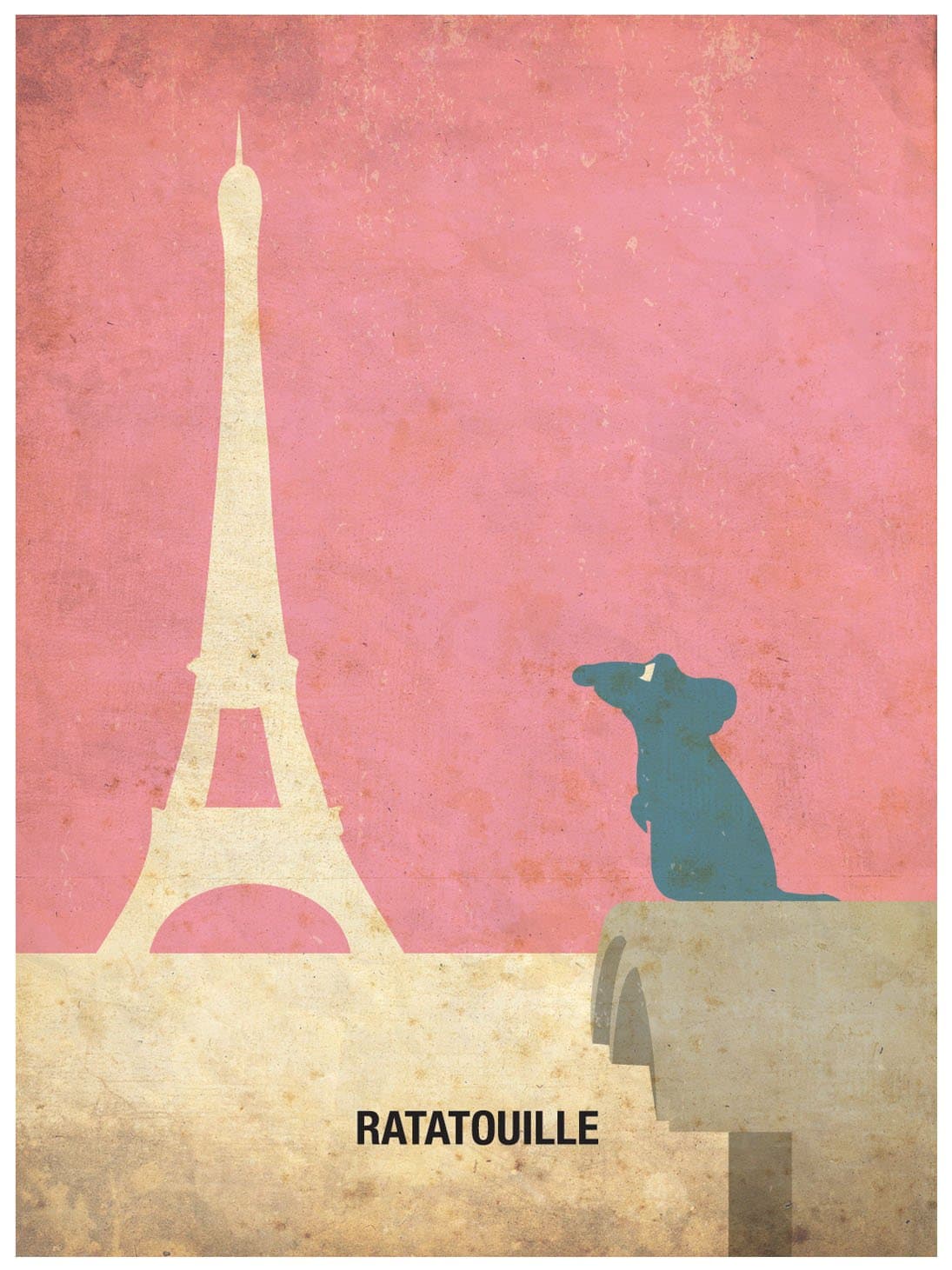 Ratatouille Minimalist Poster