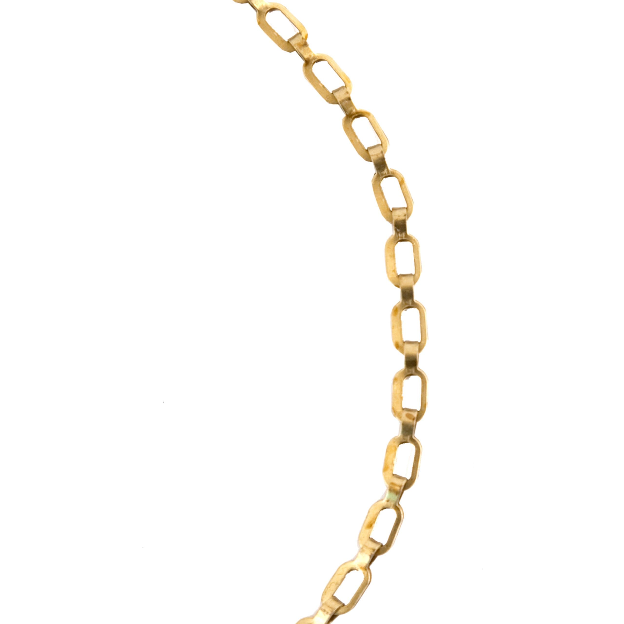 1/0 by 10-Feet Plumbers Chain, Solid Brass, up to 35 Pound Weight Limit, Made for Home Improvement Projects, A14911